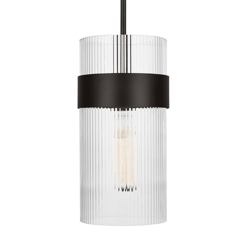 Chapman & Myers Geneva 14 Inch Mini Pendant by Visual Comfort Studio