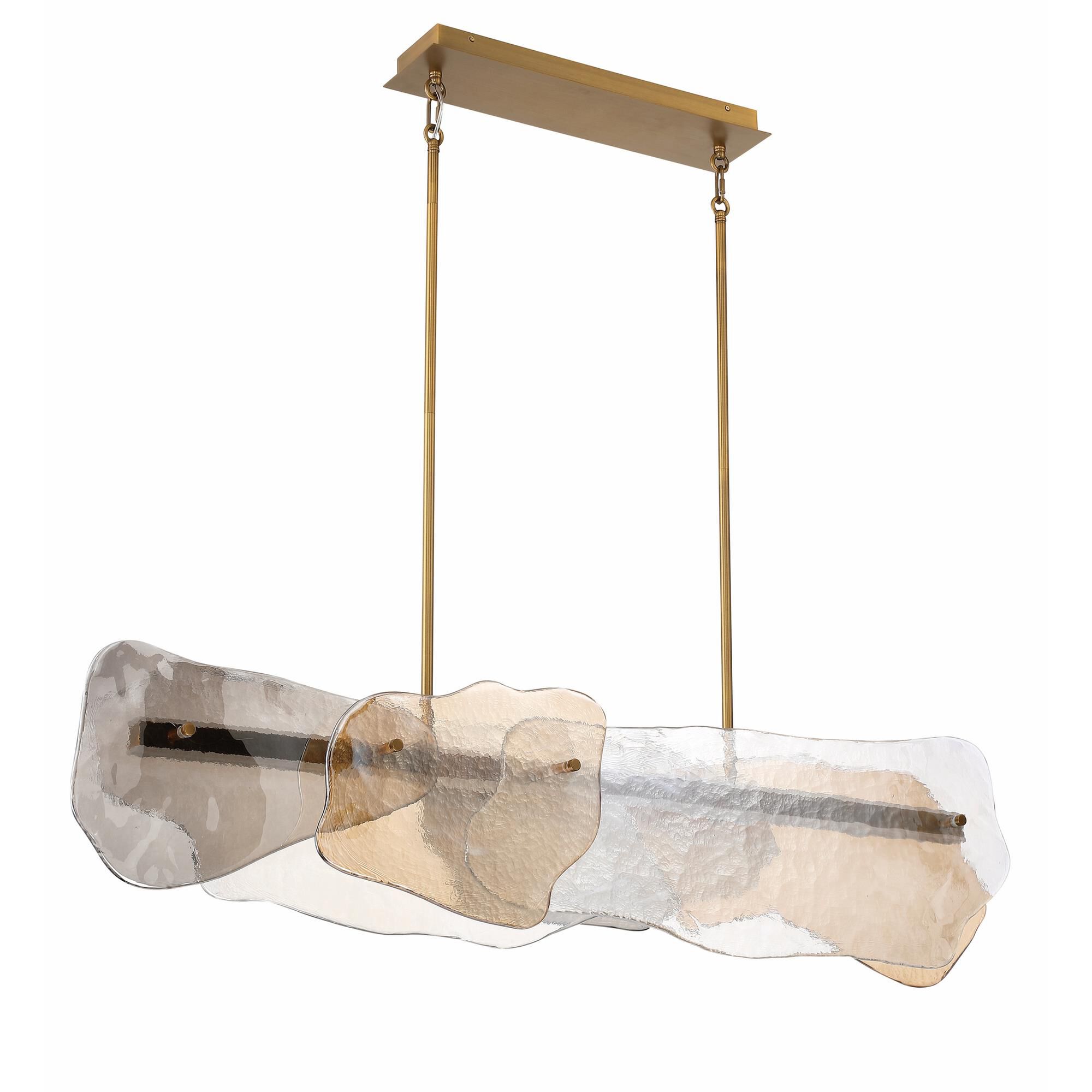 Grotto Large Linear Chandelier,