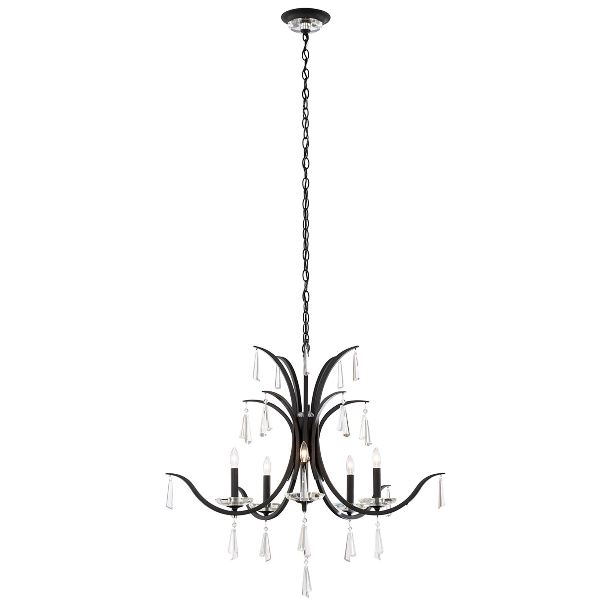Tinsley 34 Inch Chandelier by Schonbek