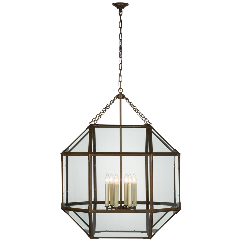 Suzanne Kasler Morris 30 Inch LED Cage Pendant by Visual Comfort Signature Collection