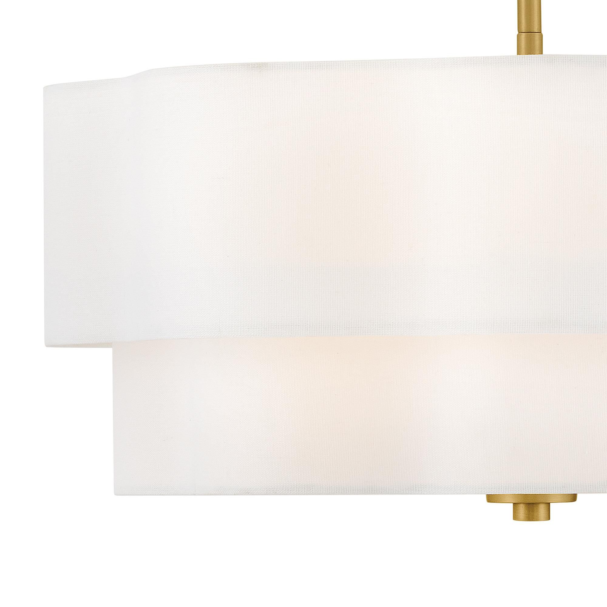 Gwen 20 Inch 4 Light Semi Flush Mount,