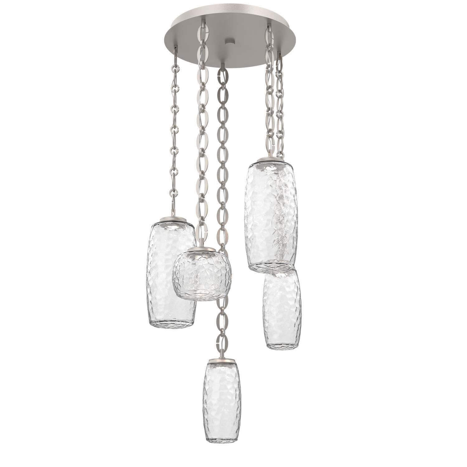 Levi Wilson Vessel 21 Inch Multi Light Pendant by Hammerton Studio