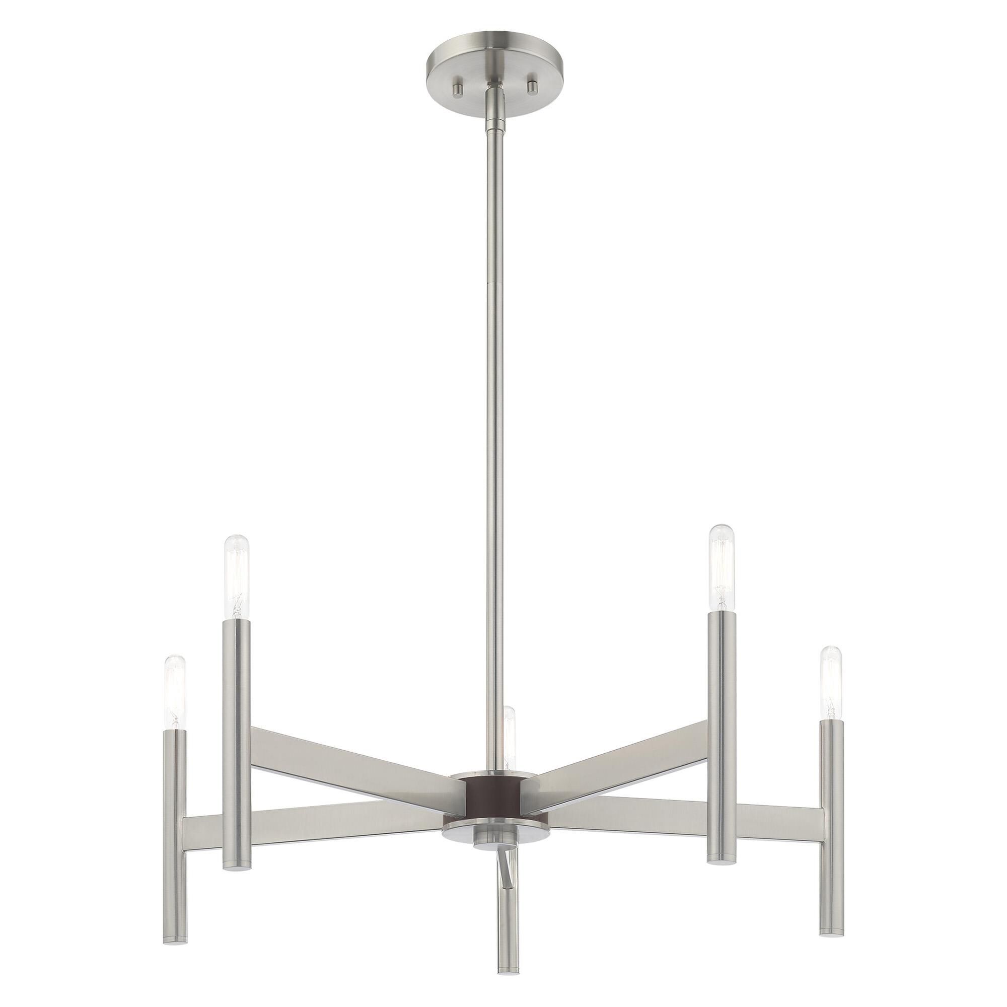 Copenhagen 5 Light Chandelier by Livex Lighting