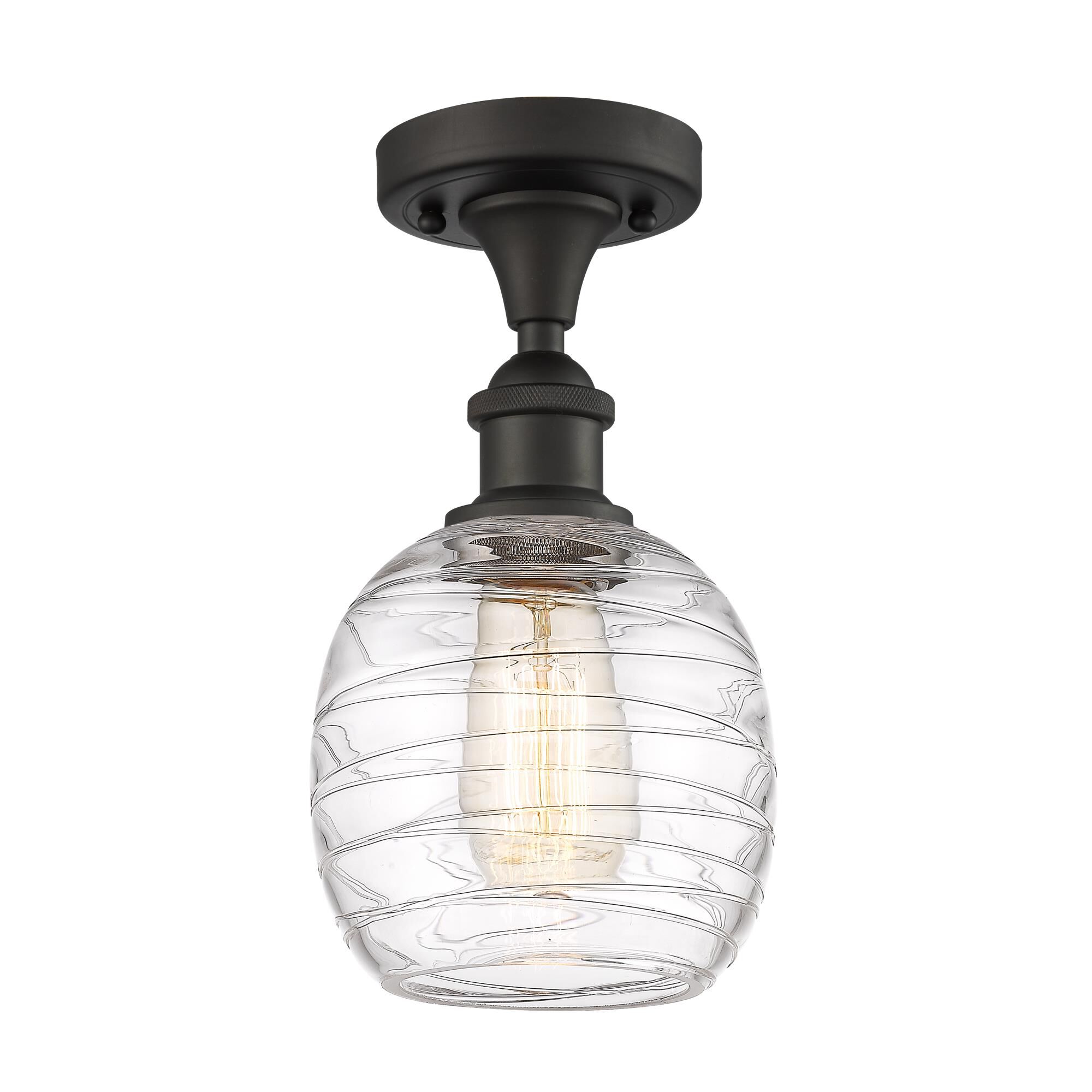 Bruno Marashlian Belfast 6 Inch 1 Light LED Flush Mount by Innovations Lighting