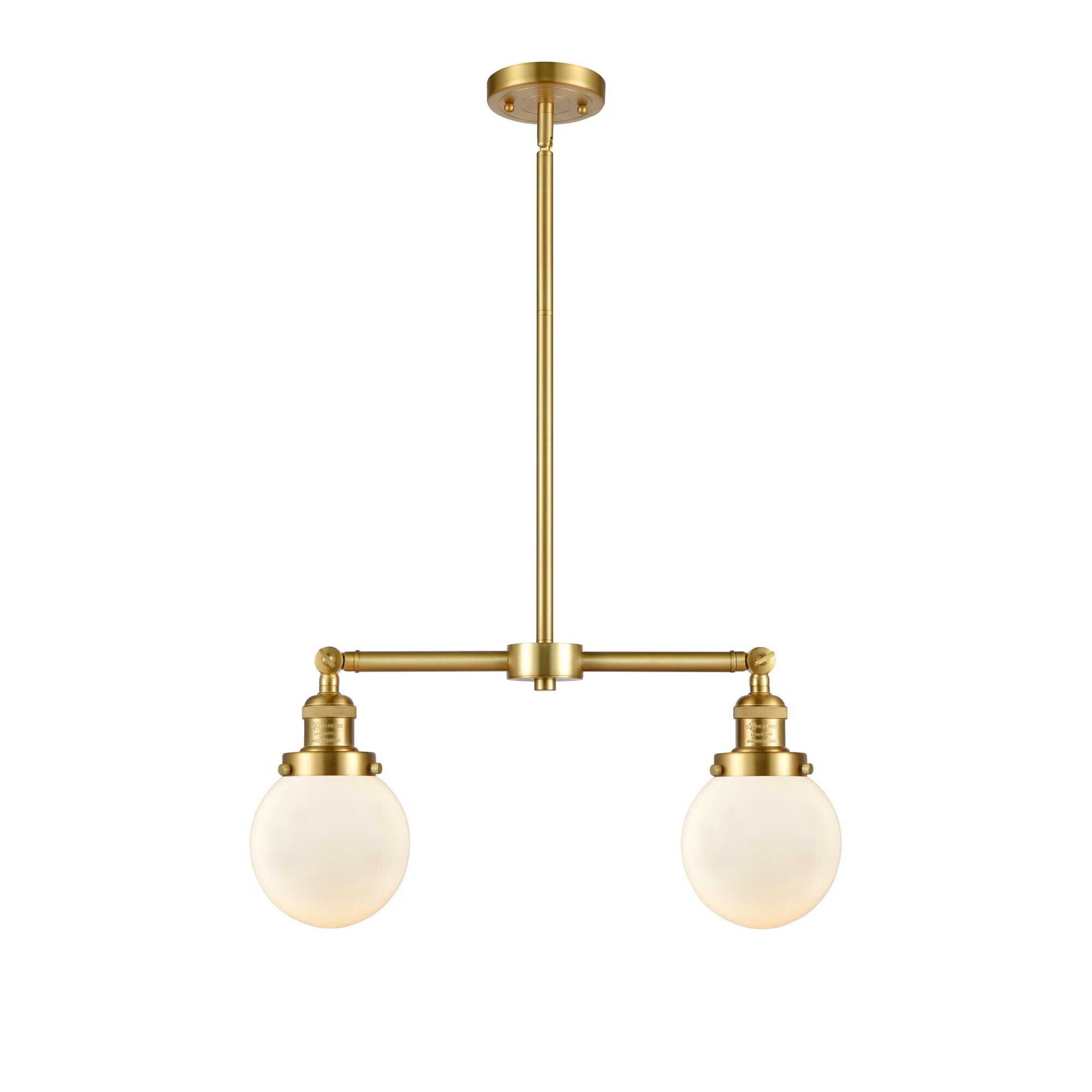 Bruno Marashlian Beacon 23 Inch 2 Light Chandelier by Innovations Lighting