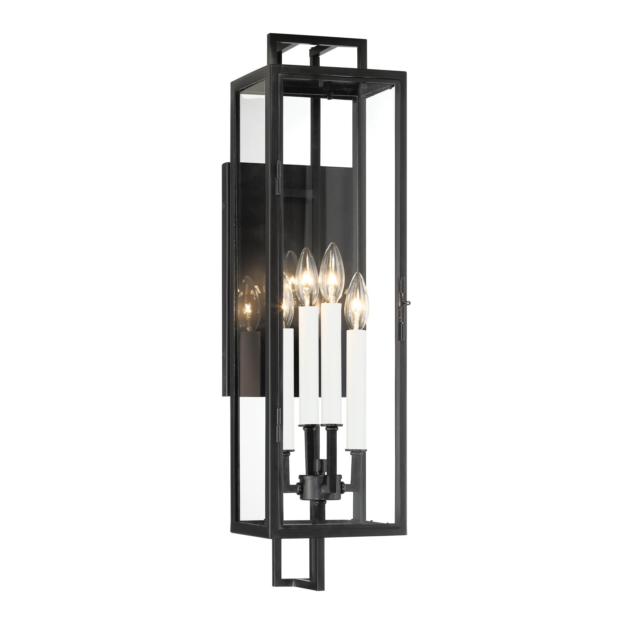 Knoll Road 27 Inch Tall 4 Light Outdoor Wall Light by Minka Lavery