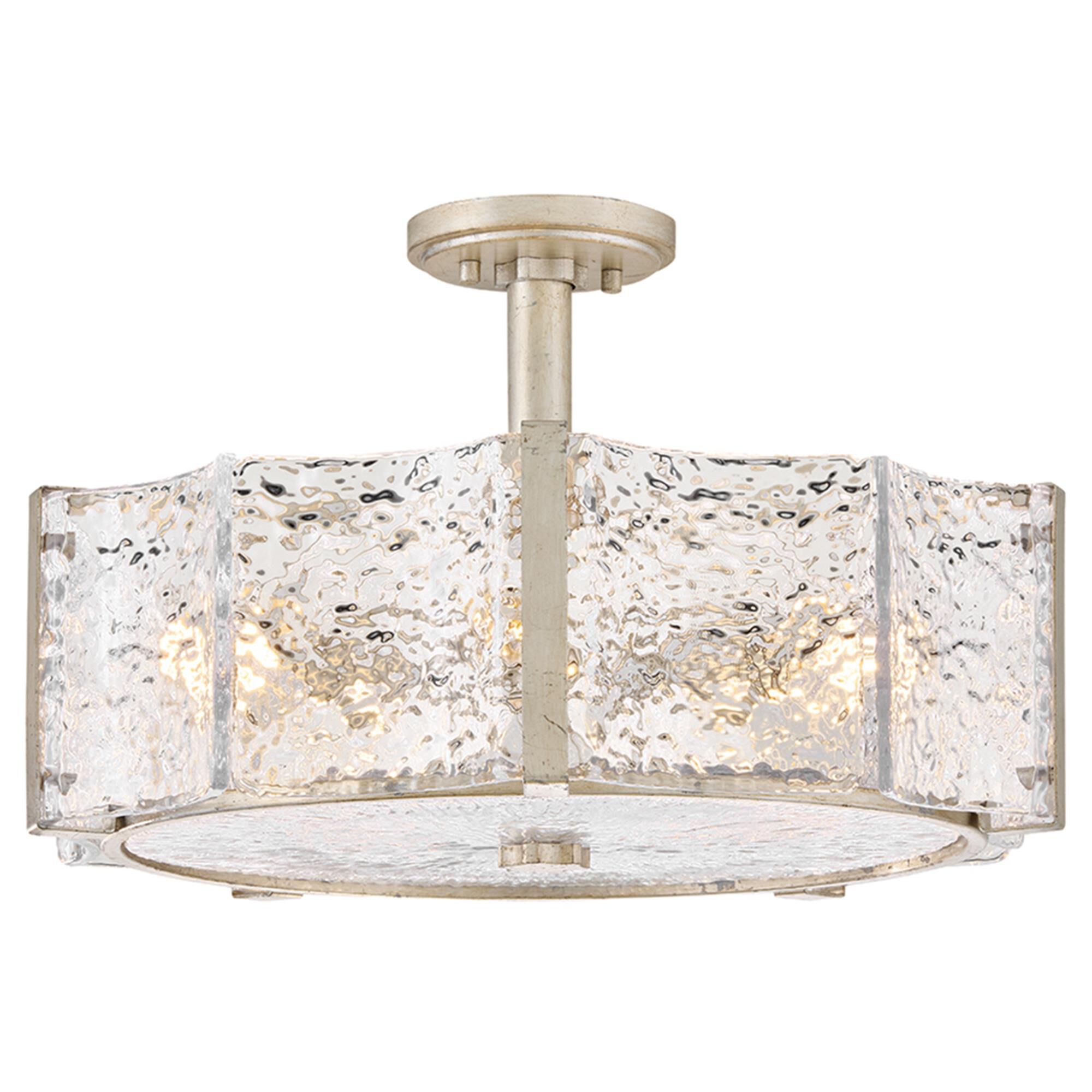 Florian 20 Inch 5 Light Semi Flush Mount,