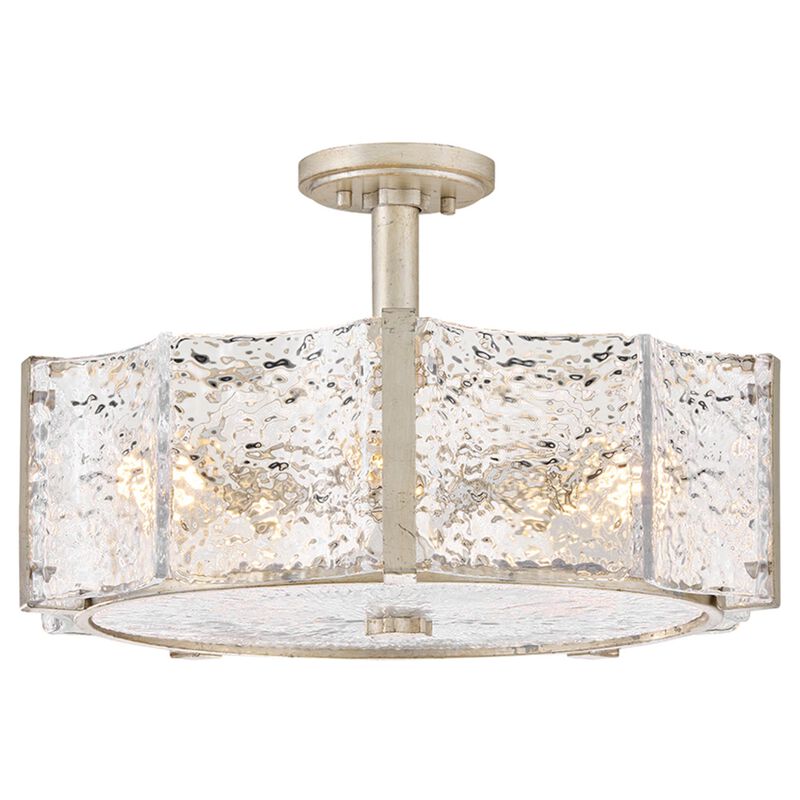 Florian 20 Inch 5 Light Semi Flush Mount by Fredrick Ramond