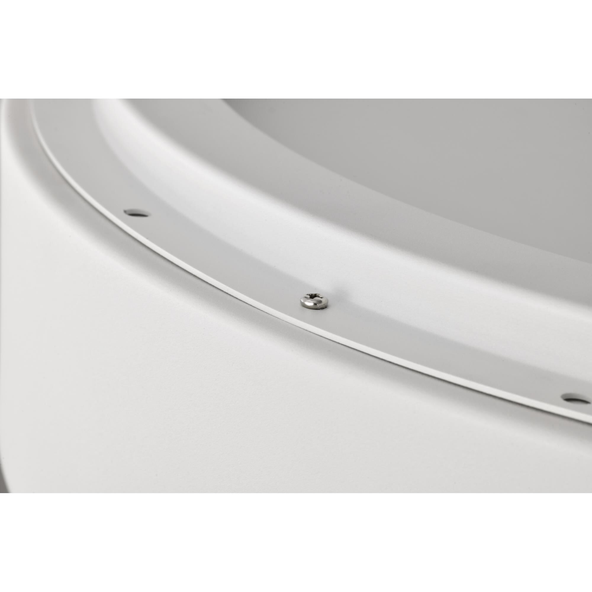 Shown in White finish