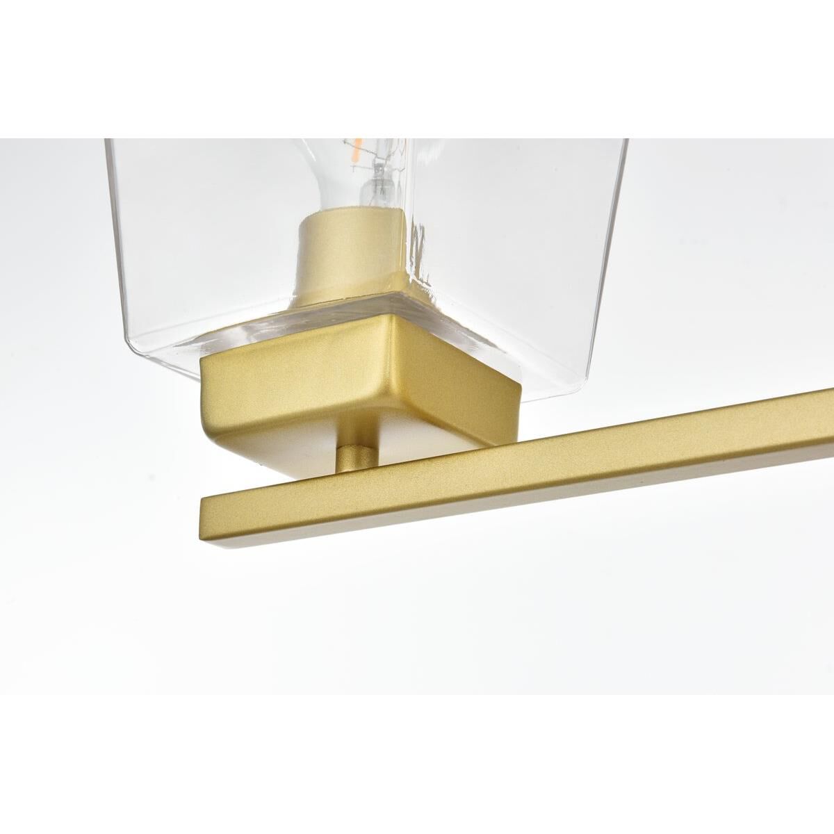 Merrick 32 Inch 4 Light Bath Vanity Light by Elegant Lighting