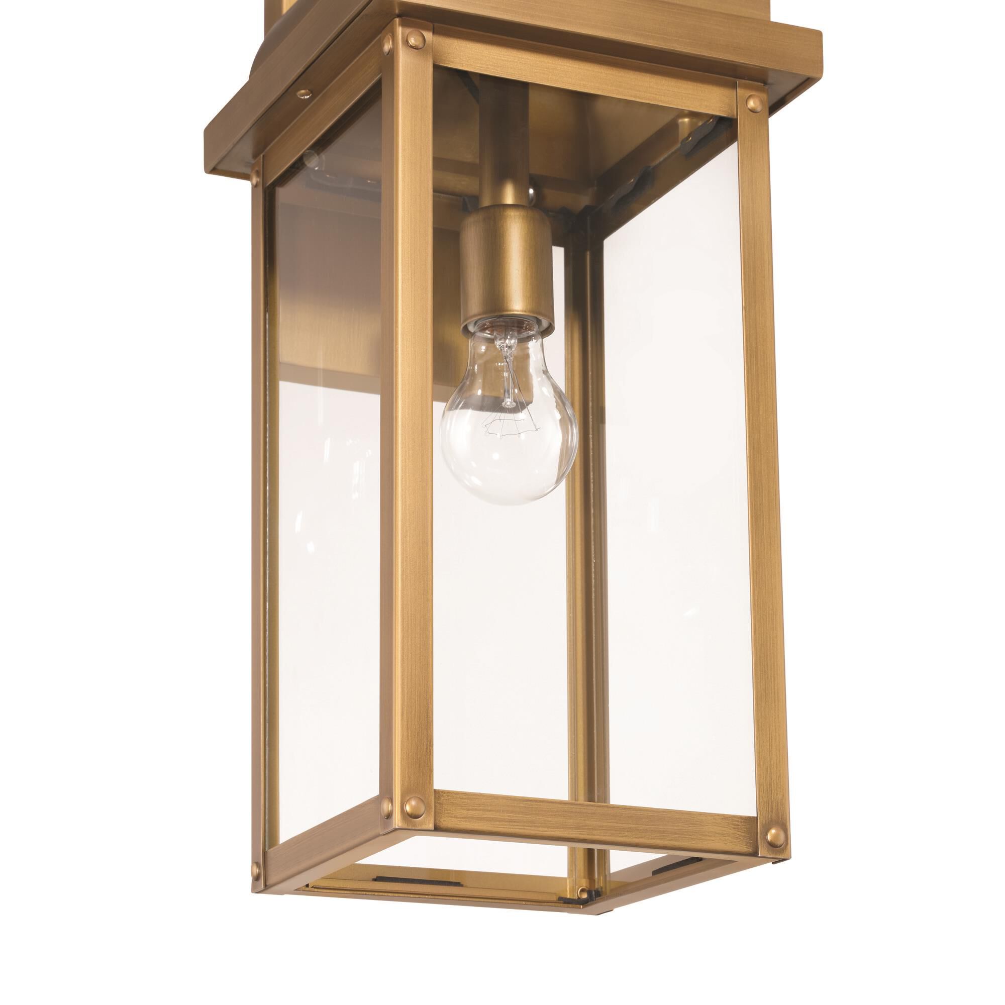 Shown in Weathered Brass finish