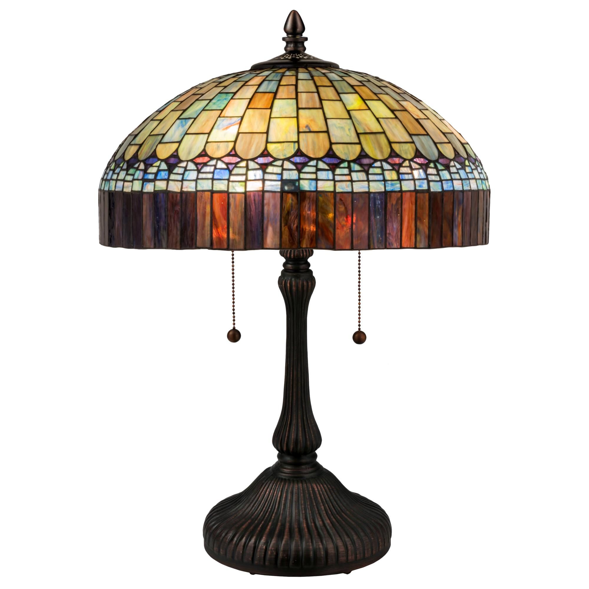 Tiffany Candice 24 Inch Table Lamp by Meyda Lighting