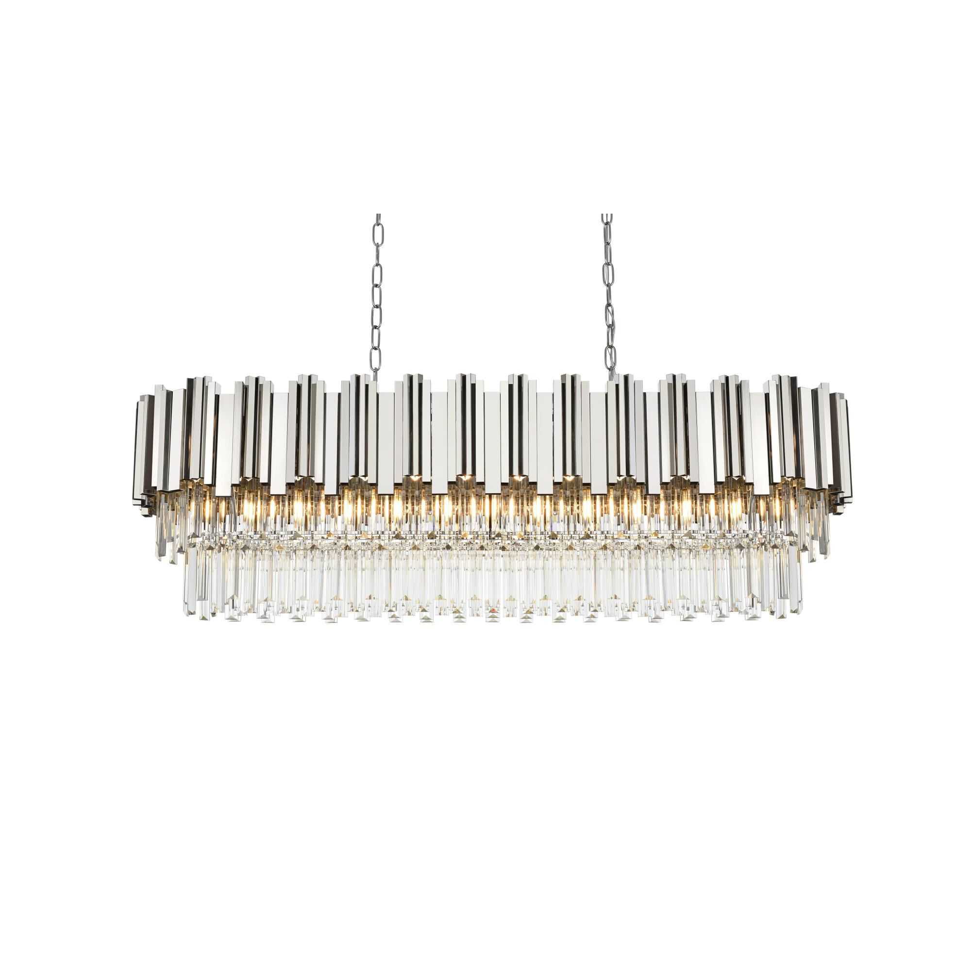 Willow 47 Inch Linear Suspension Light by Elegant Lighting