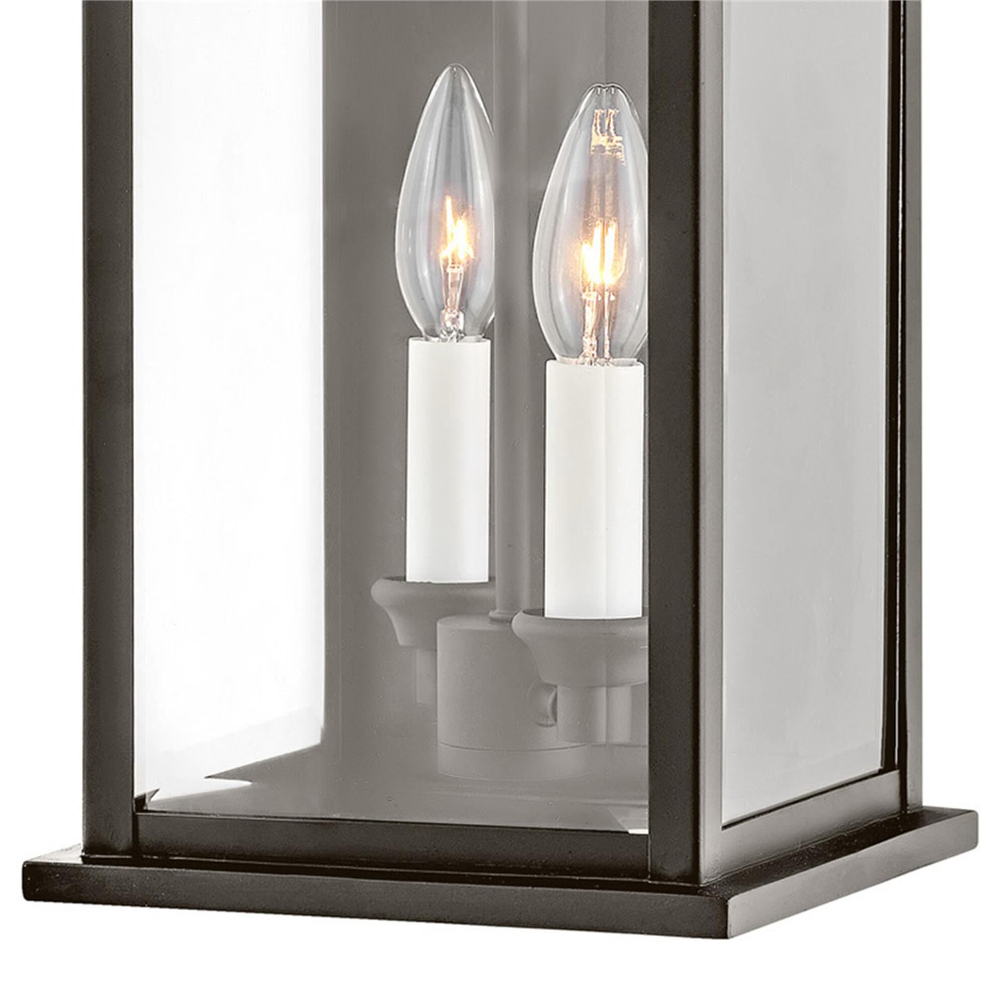 Weymouth 14 Inch Tall 3 Light Outdoor Wall Light,
