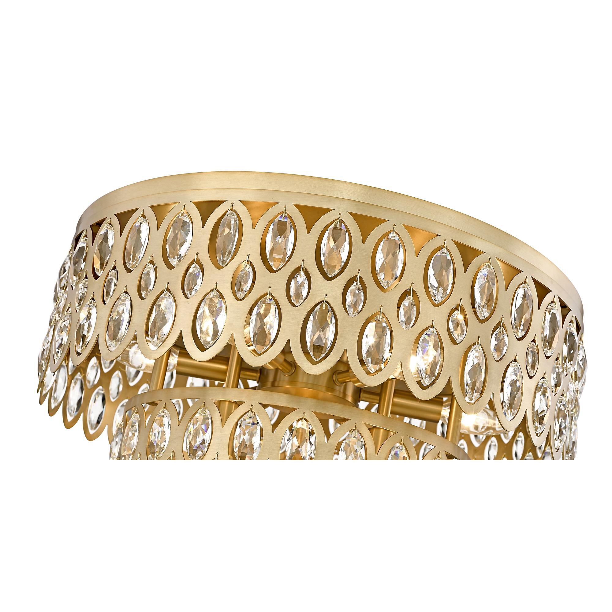 Dealey 20 Inch 9 Light Flush Mount by Z-Lite