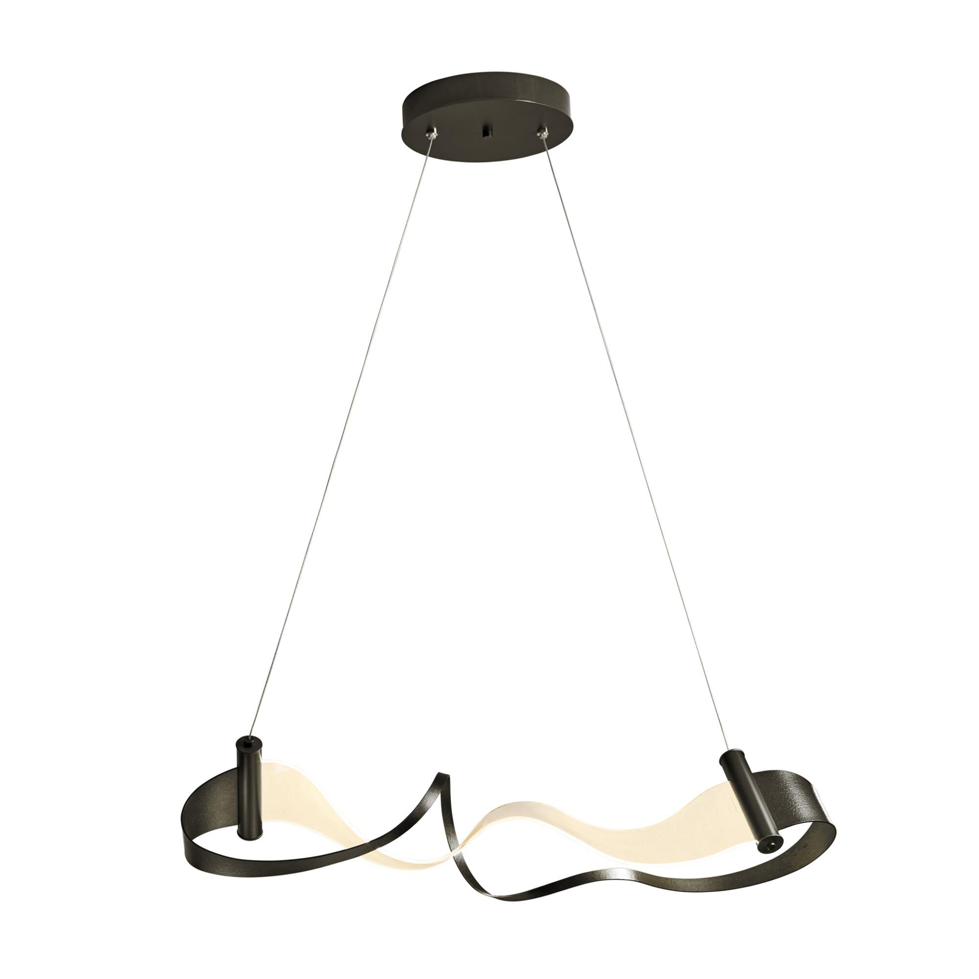 Hubbardton Forge Zephyr 38 Inch LED Linear Suspension Light