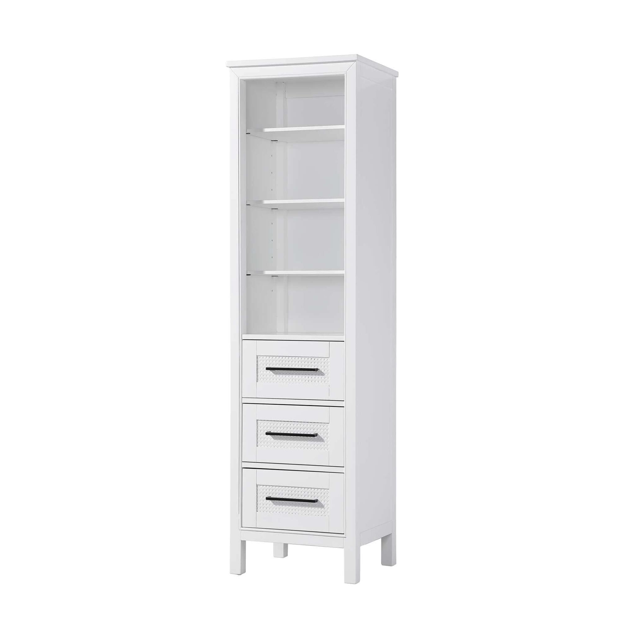 Shown in White finish