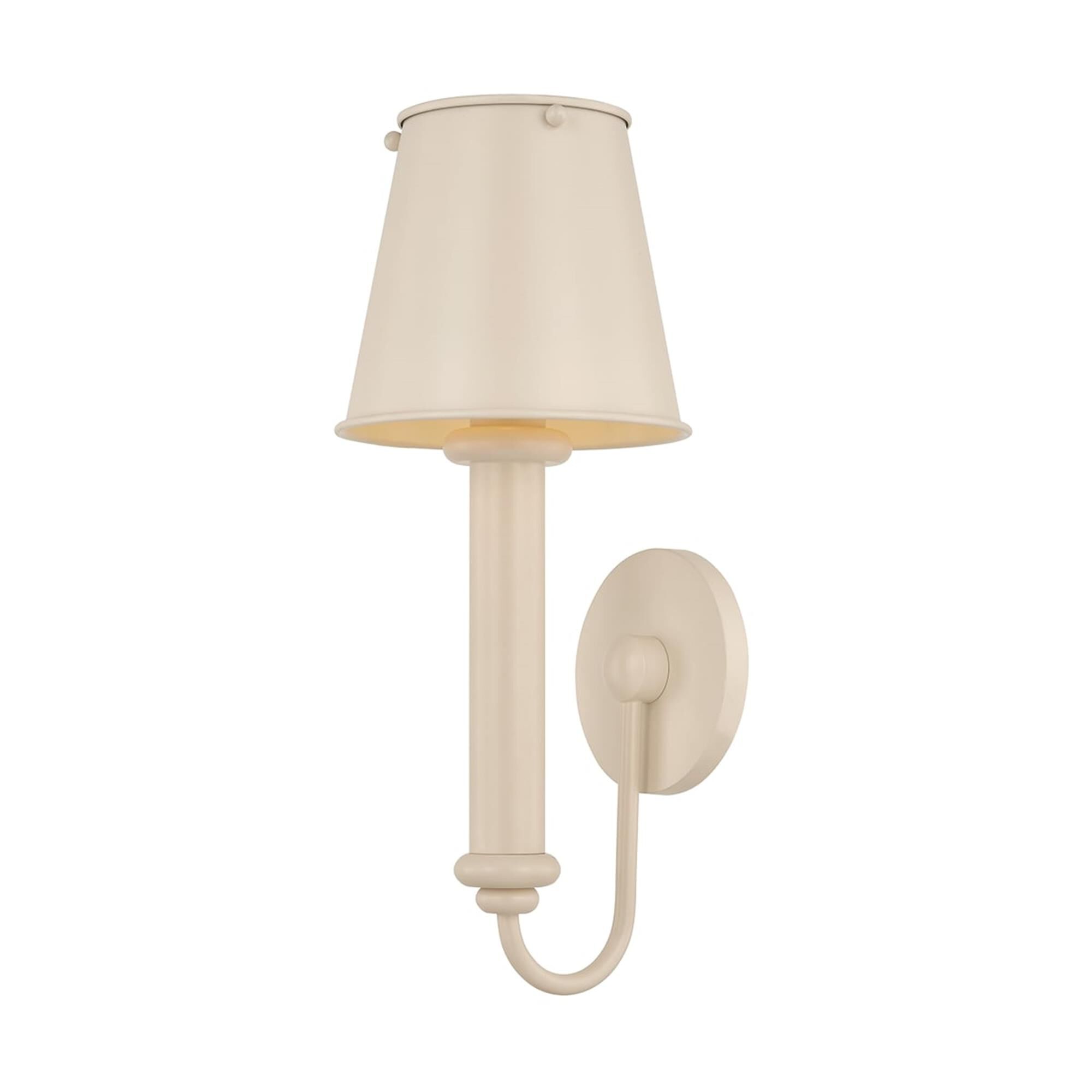 Shown in Soft Bisque finish and Soft Bisque shade