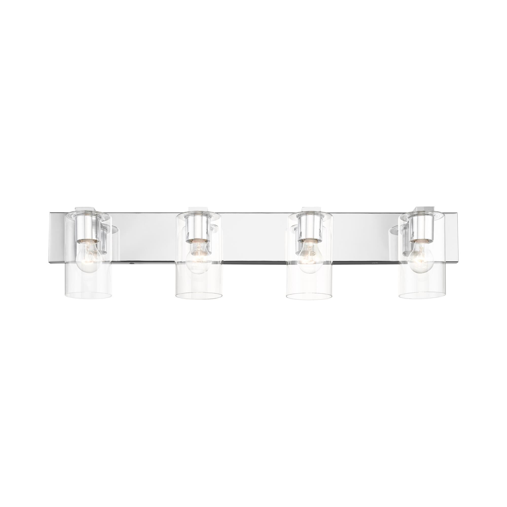 Zurich 35 Inch 4 Light Bath Vanity Light by Livex Lighting