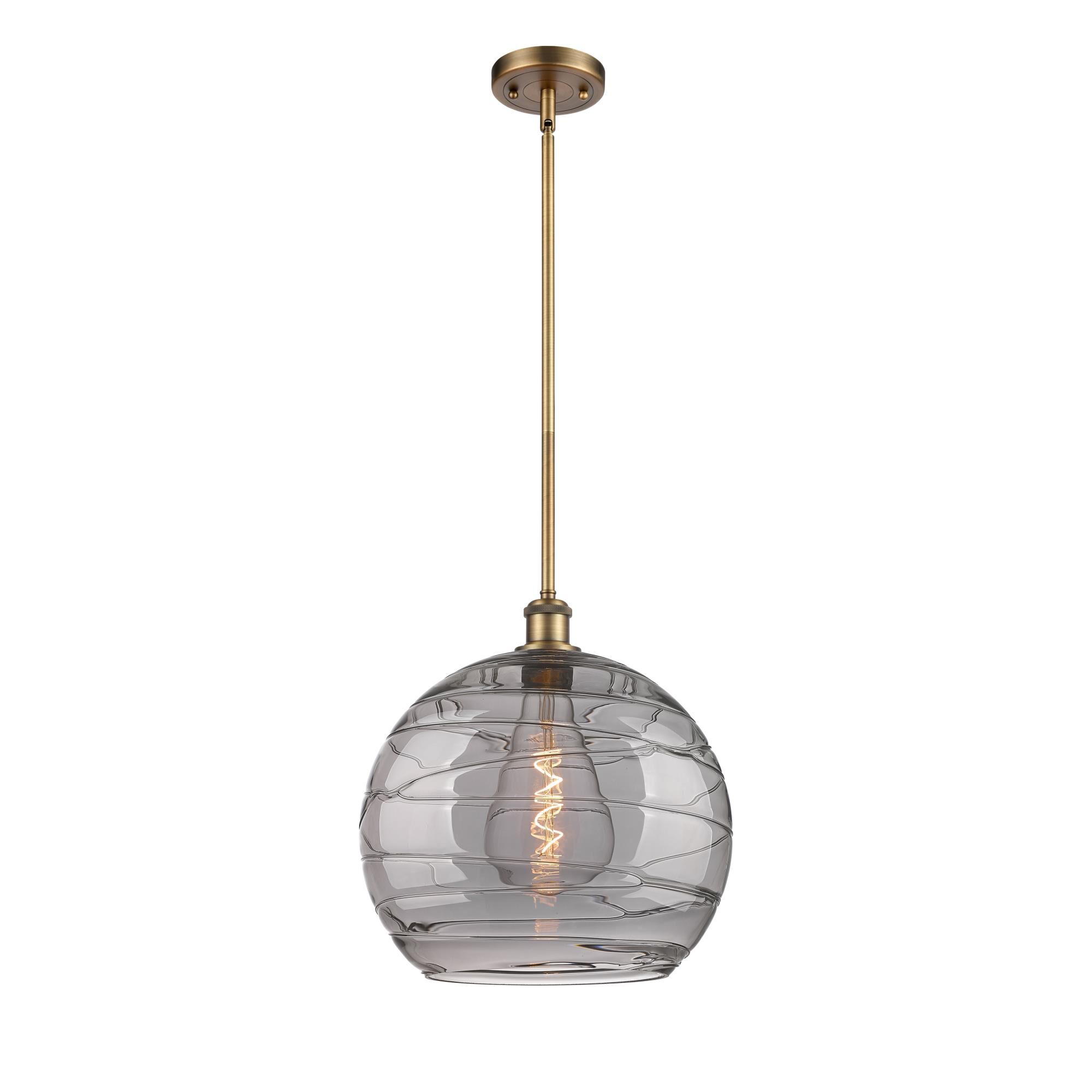 Bruno Marashlian Athens Deco Swirl 14 Inch Large Pendant by Innovations Lighting