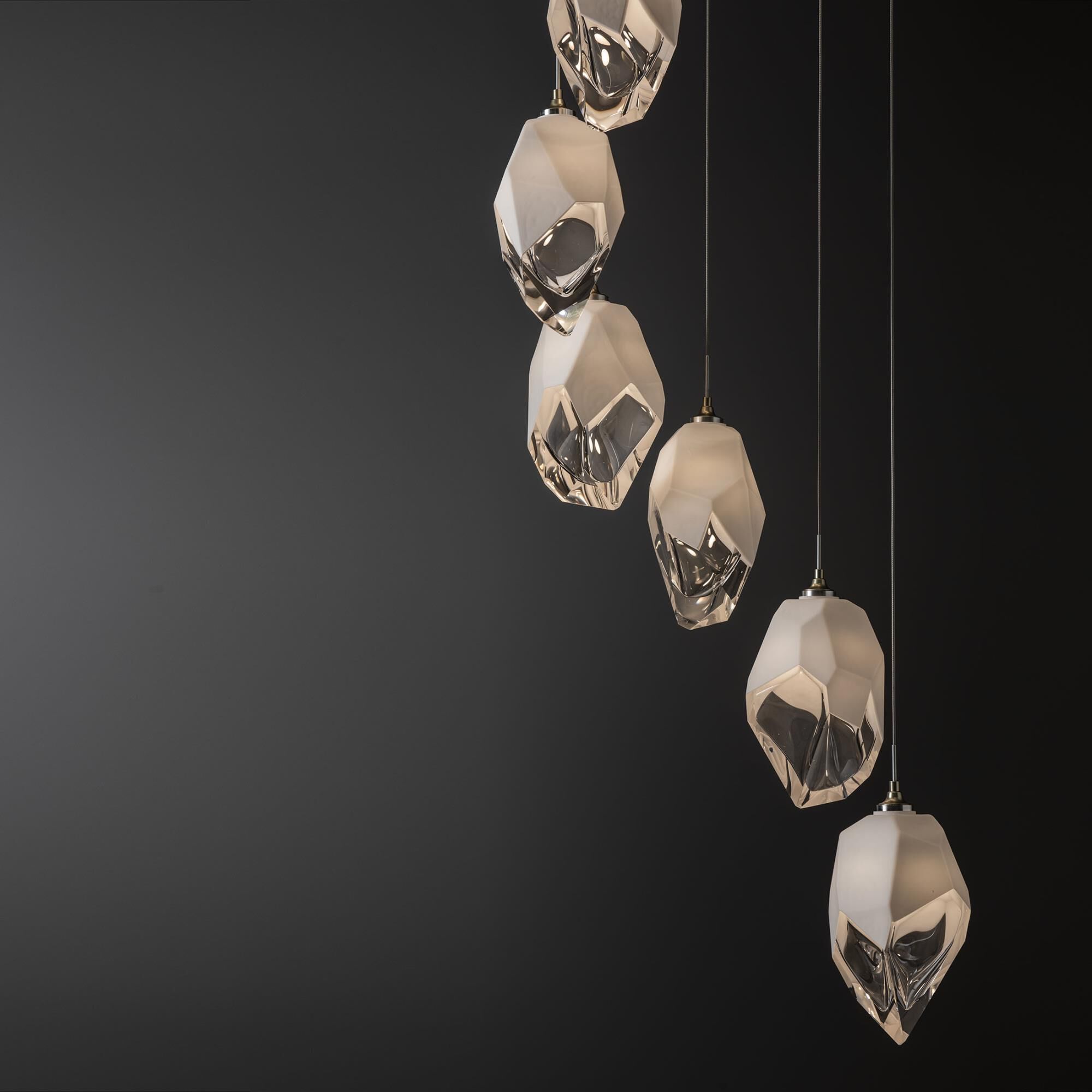 Chrysalis 21 Inch Multi Light Pendant by Hubbardton Forge