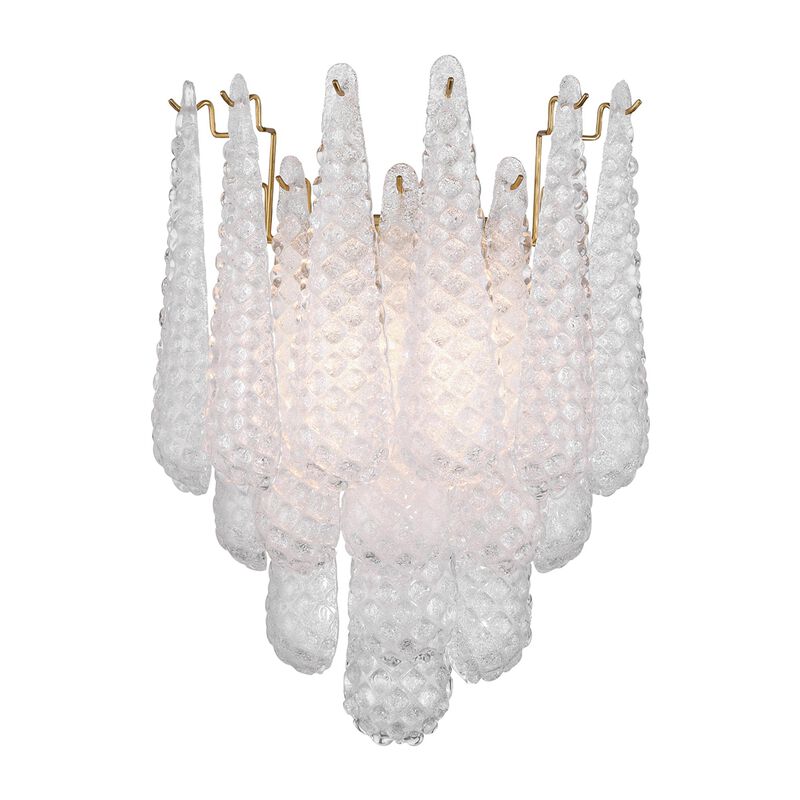 Ollie Medium 2 Light Wall Sconce by Crystorama