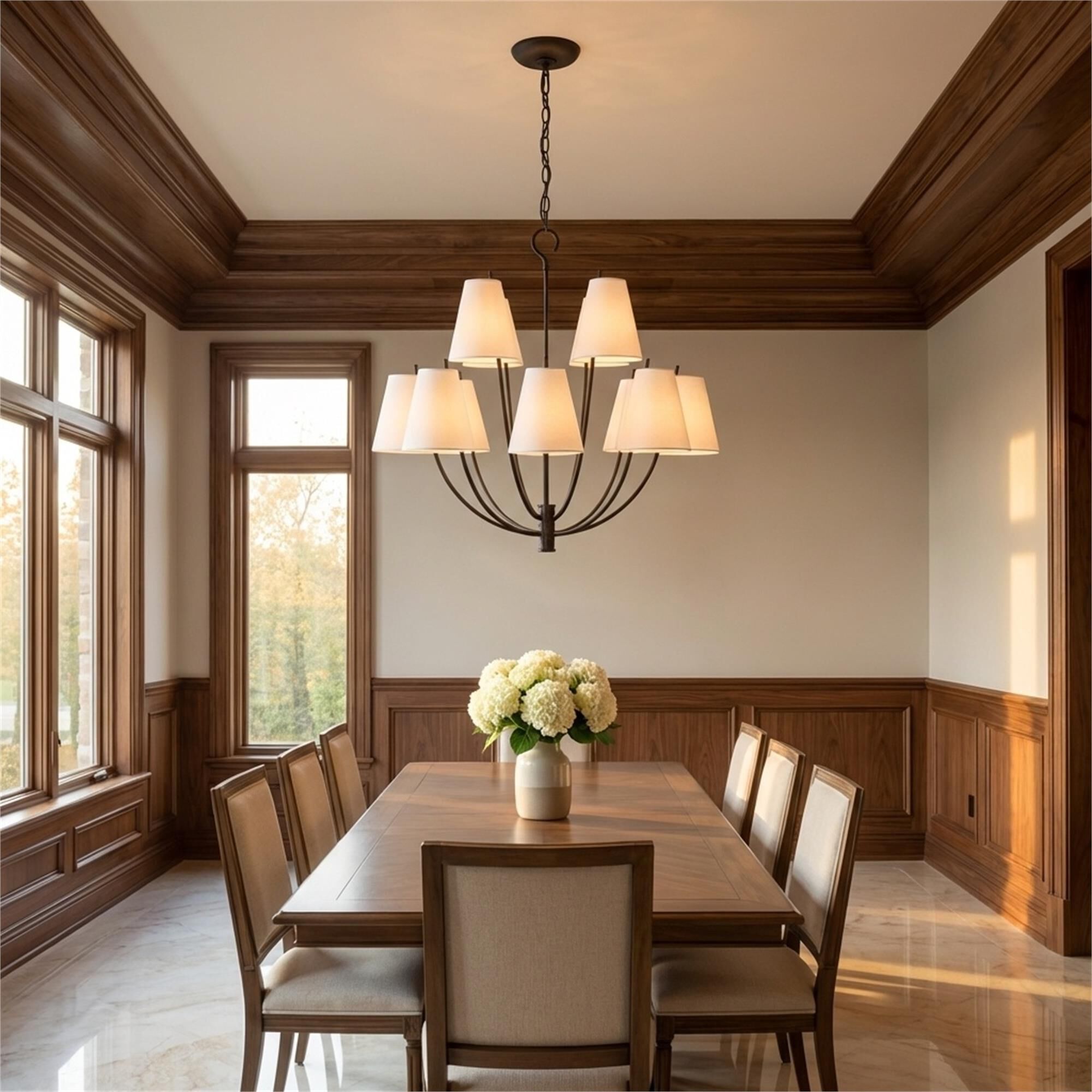 Chapman & Myers Marina Medium Chandelier,