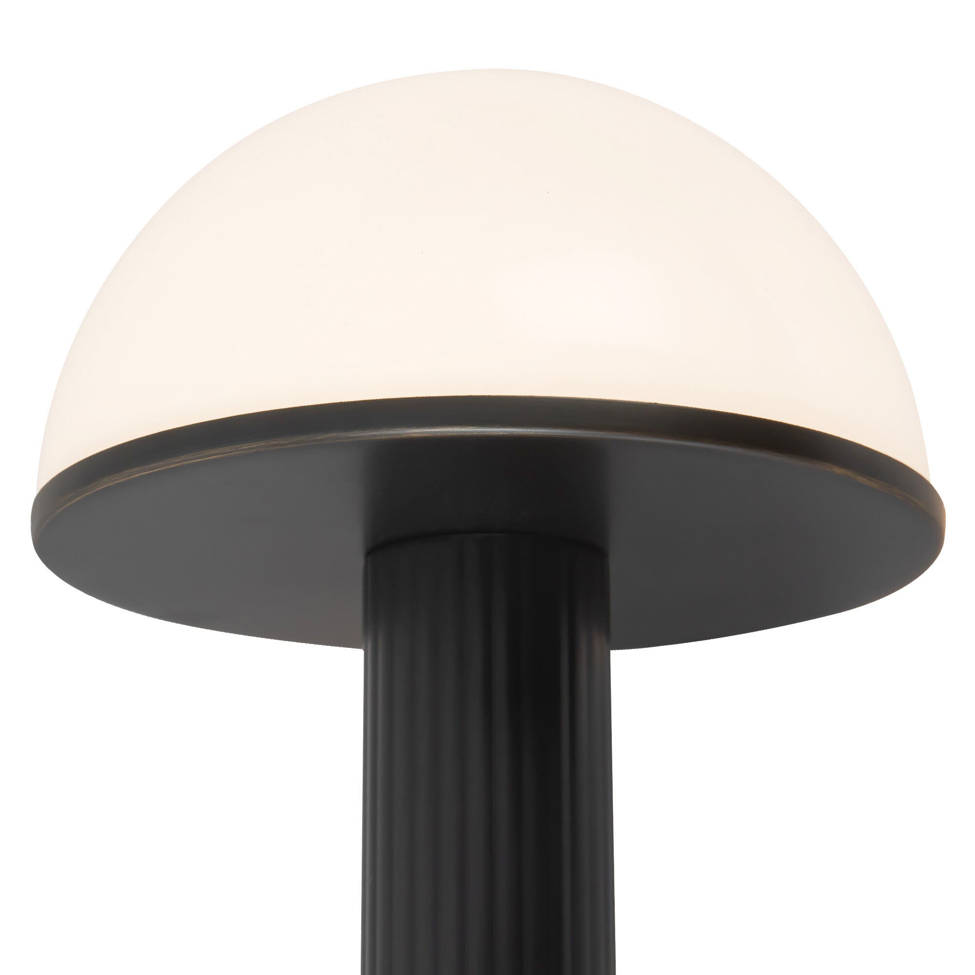 Shown in Urban Bronze finish and Glossy Opal glass