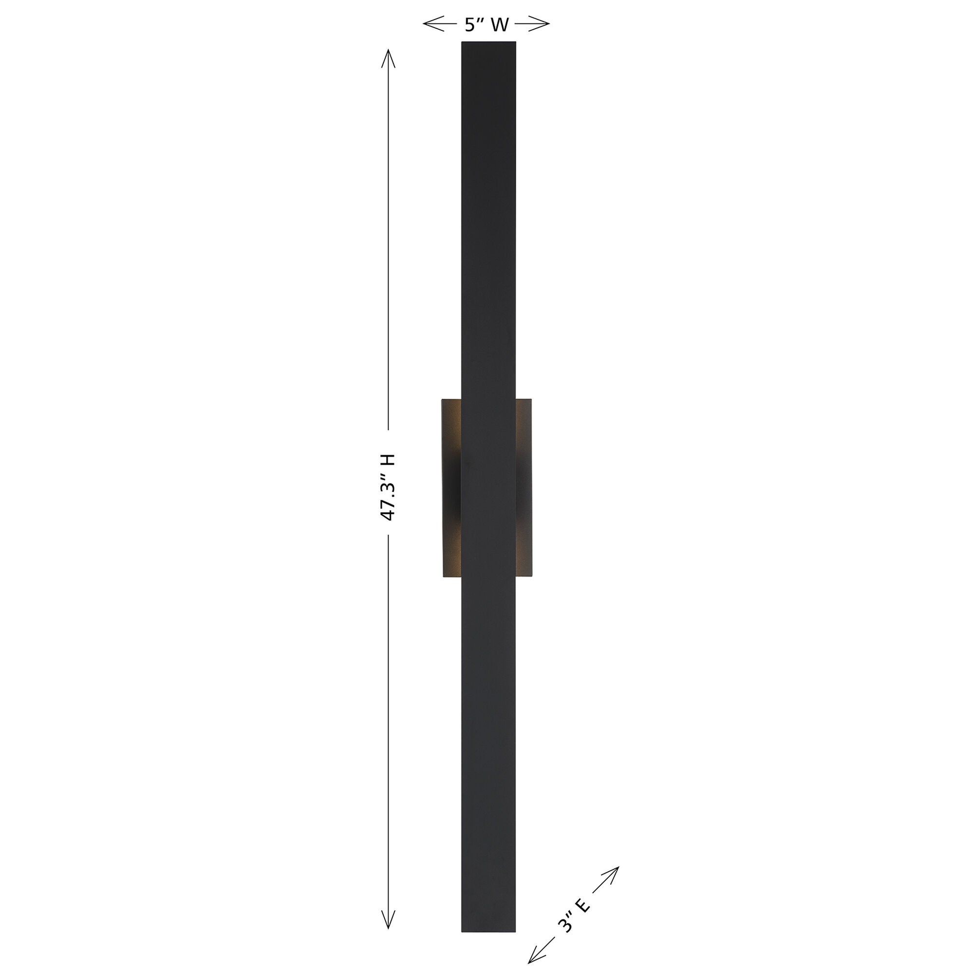 Davis 48 Inch Outdoor Wall Light,