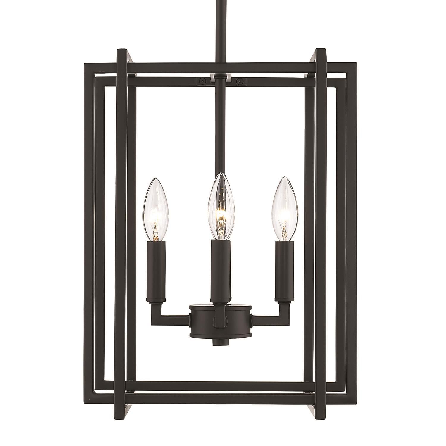 Tribeca 12 Inch 4 Light Mini Chandelier by Golden Lighting