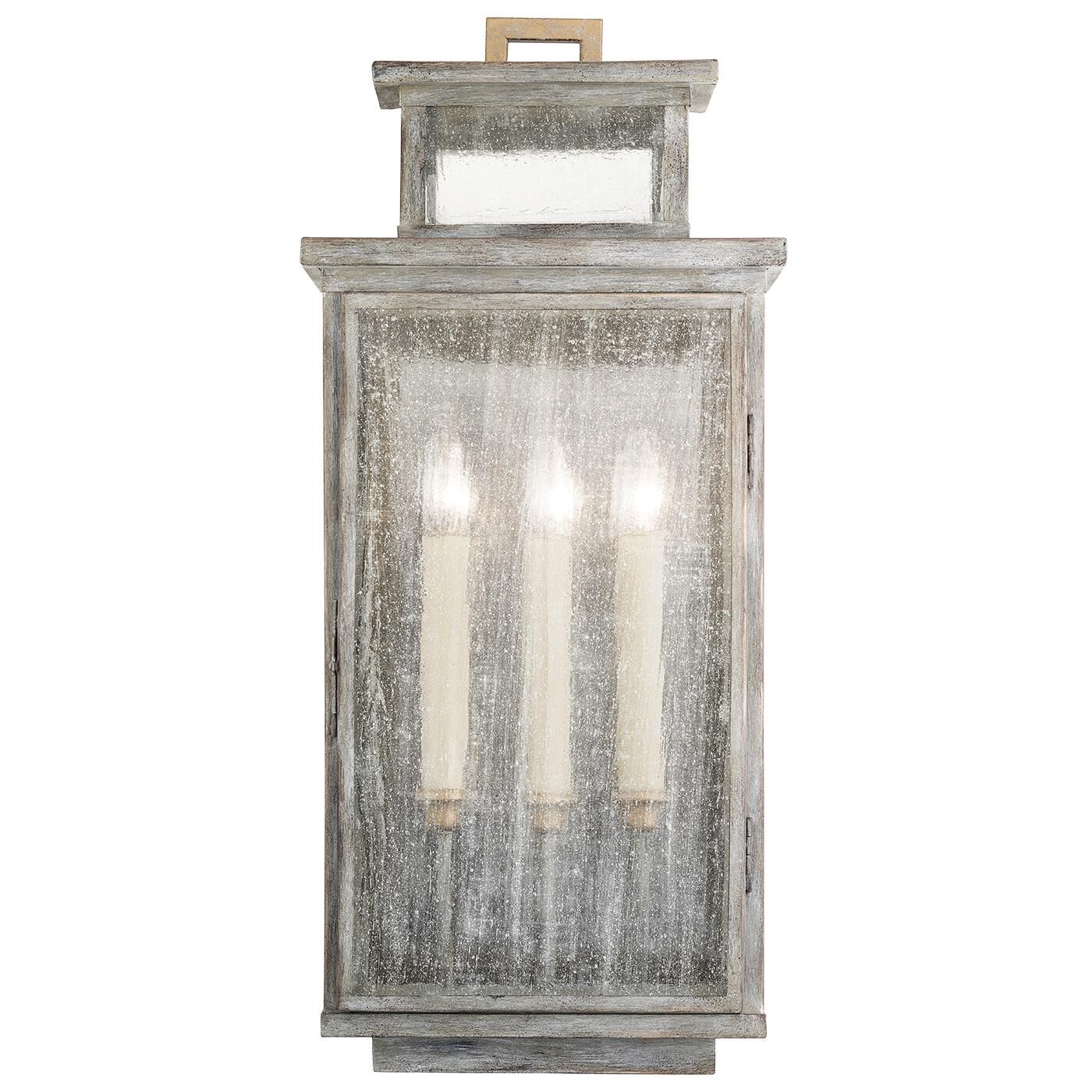 Shown in Gray finish and False crystal and False glass