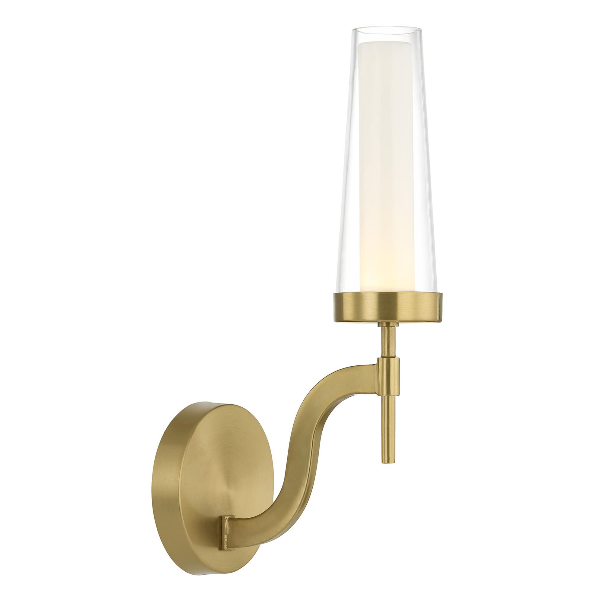 Shown in Warm Brass finish