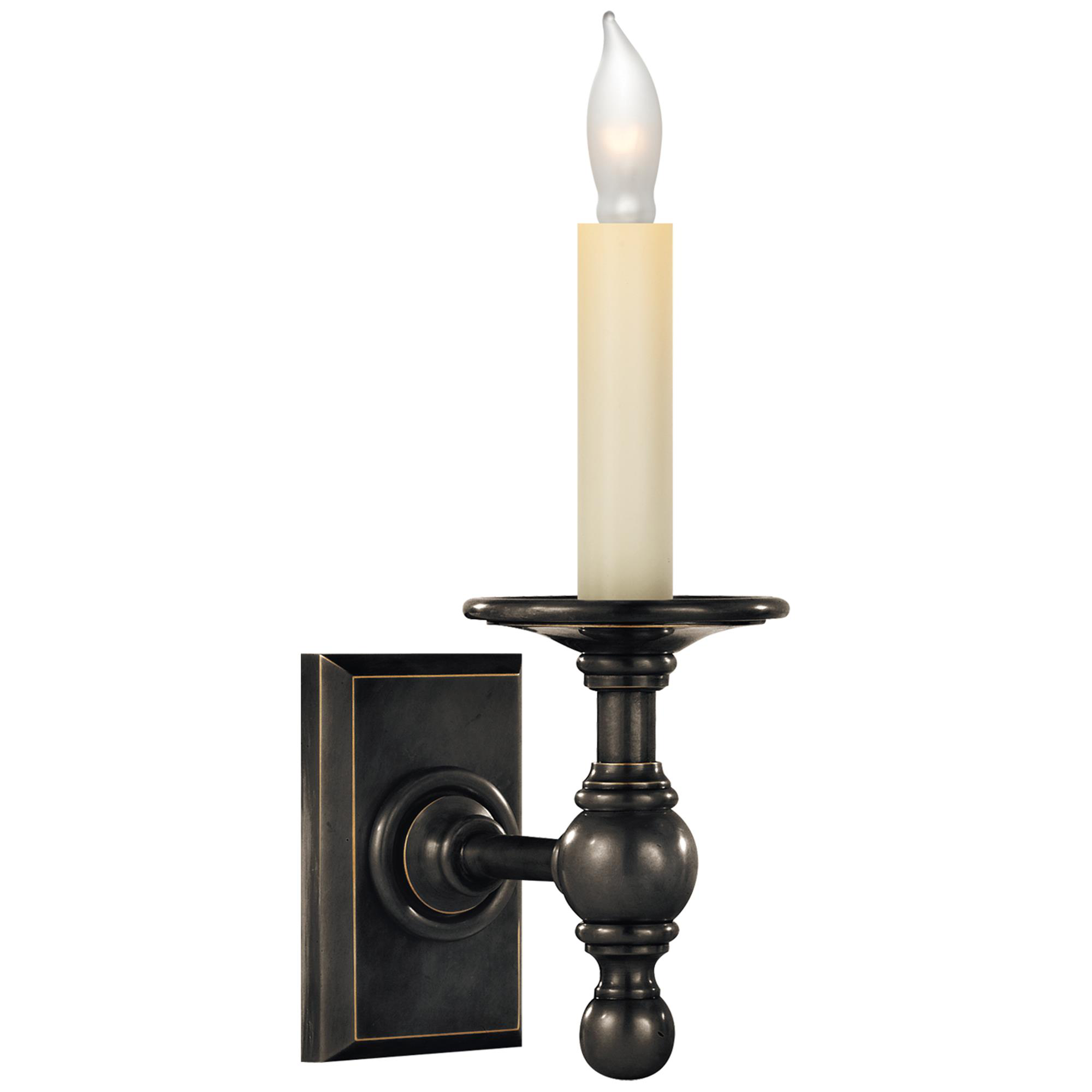 Shown in Bronze finish and Chsnp  Sold Separately shade