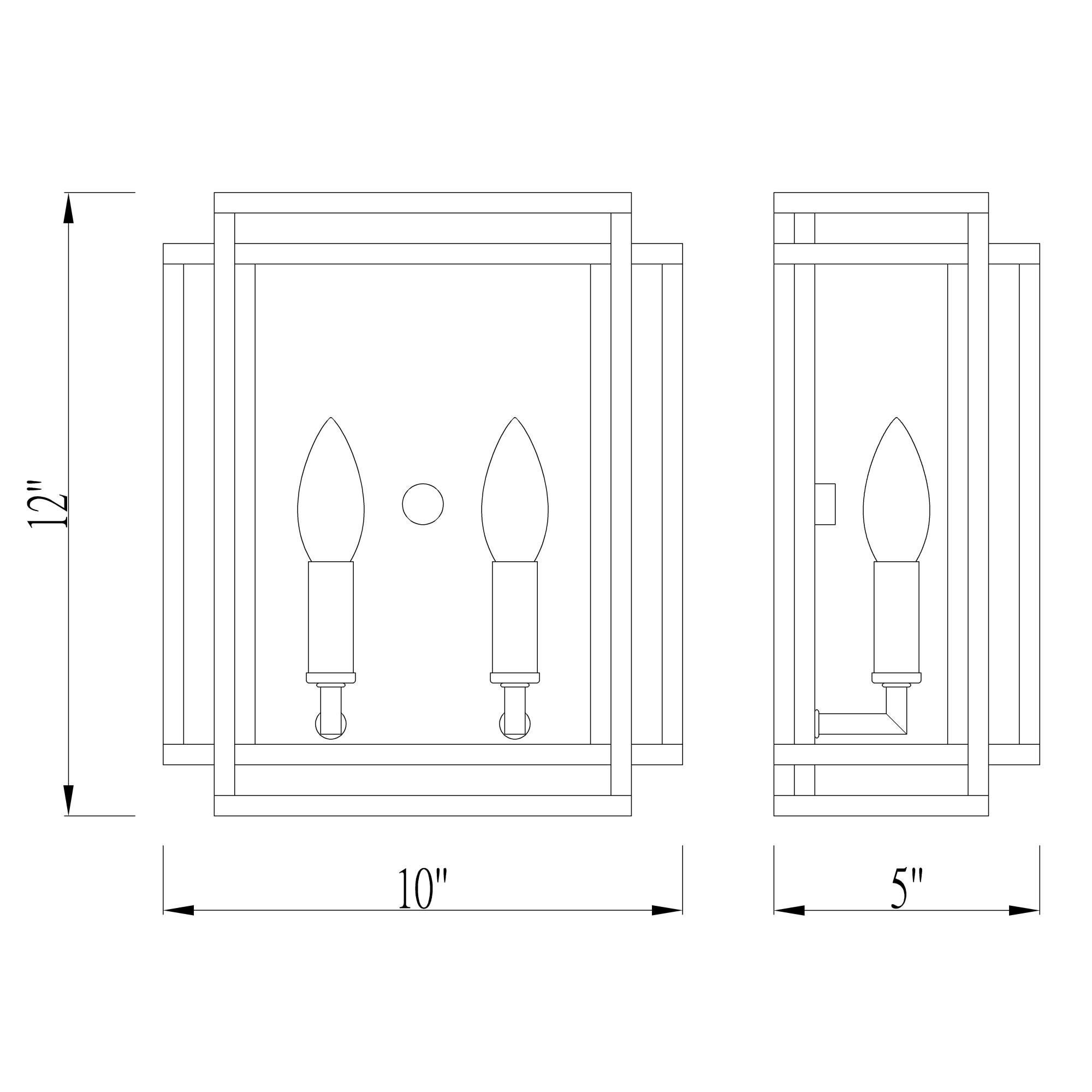Titania 12 Inch Wall Sconce by Z-Lite