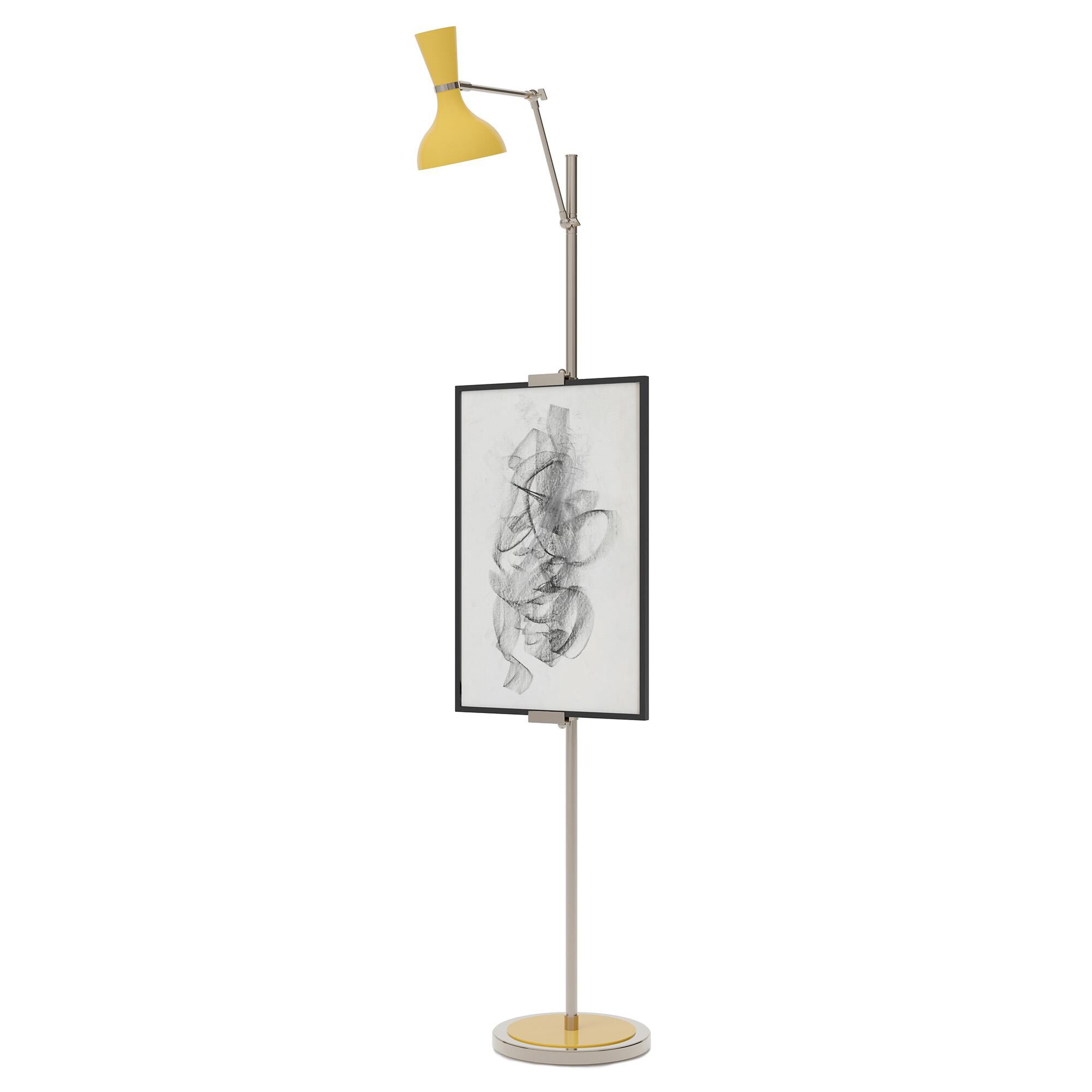 Clare 76 Inch Reading Lamp by Robert Abbey