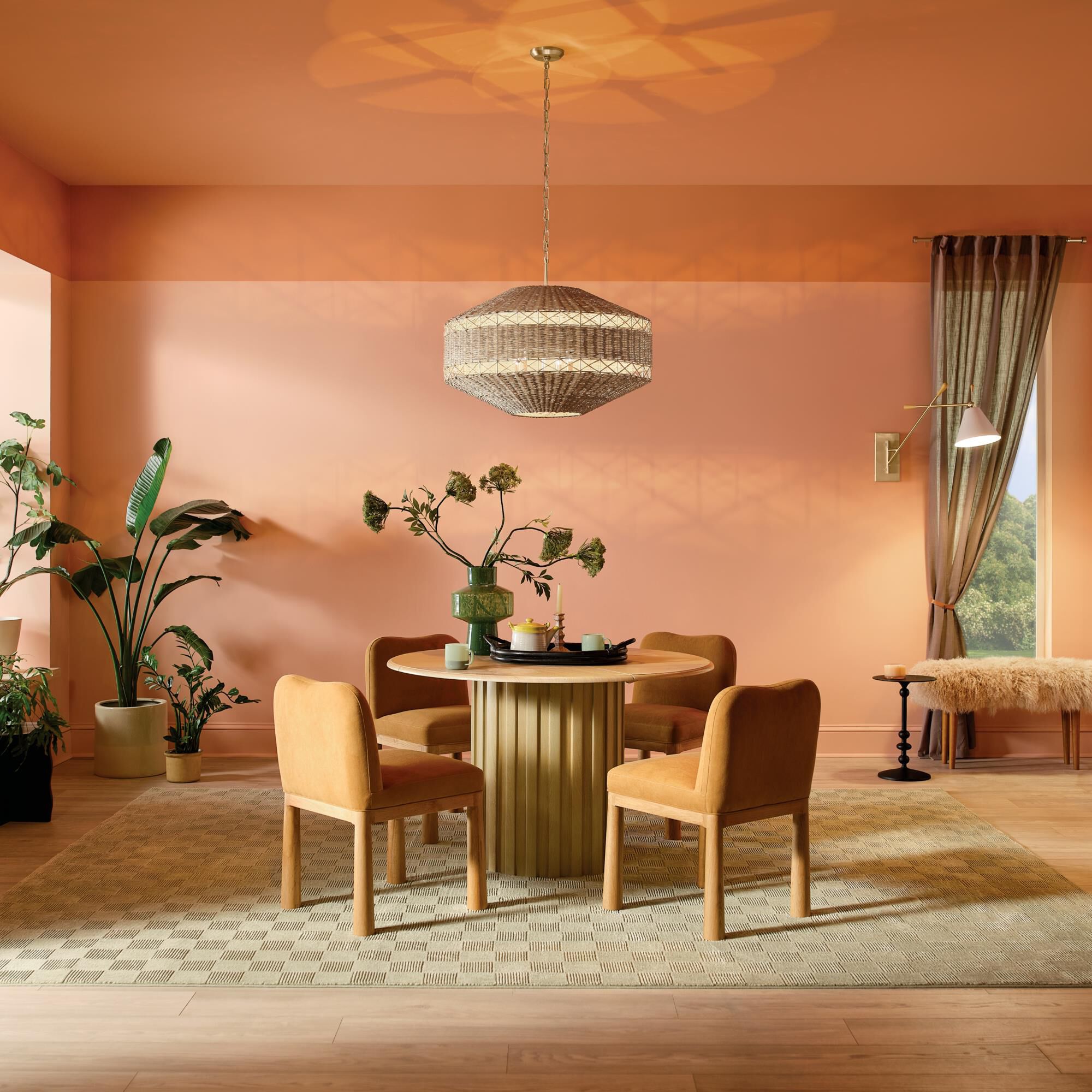 Lulo 30 Inch Cage Pendant by Kichler Lighting