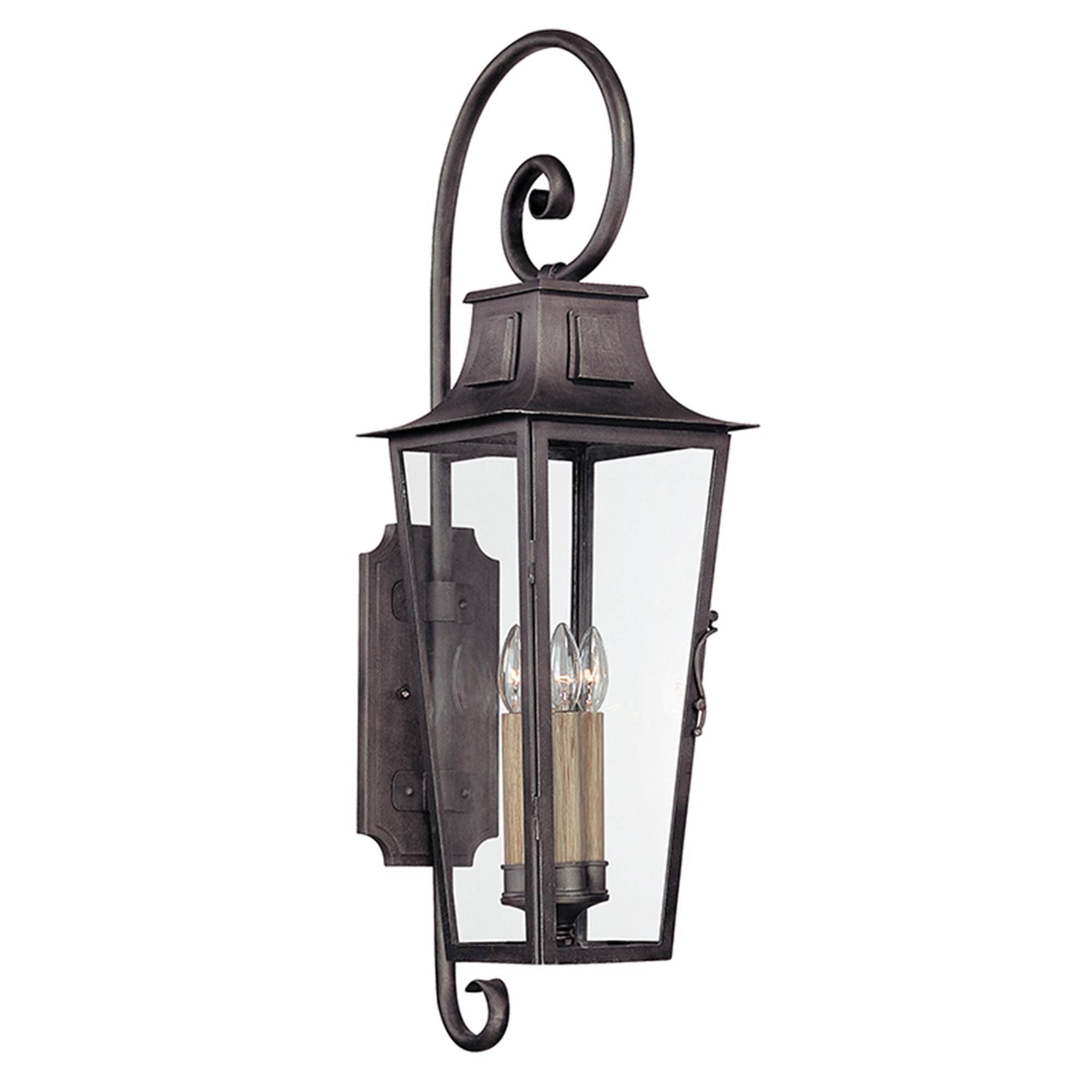 Parisian Square 10 Inch Outdoor Wall Light by Troy Lighting
