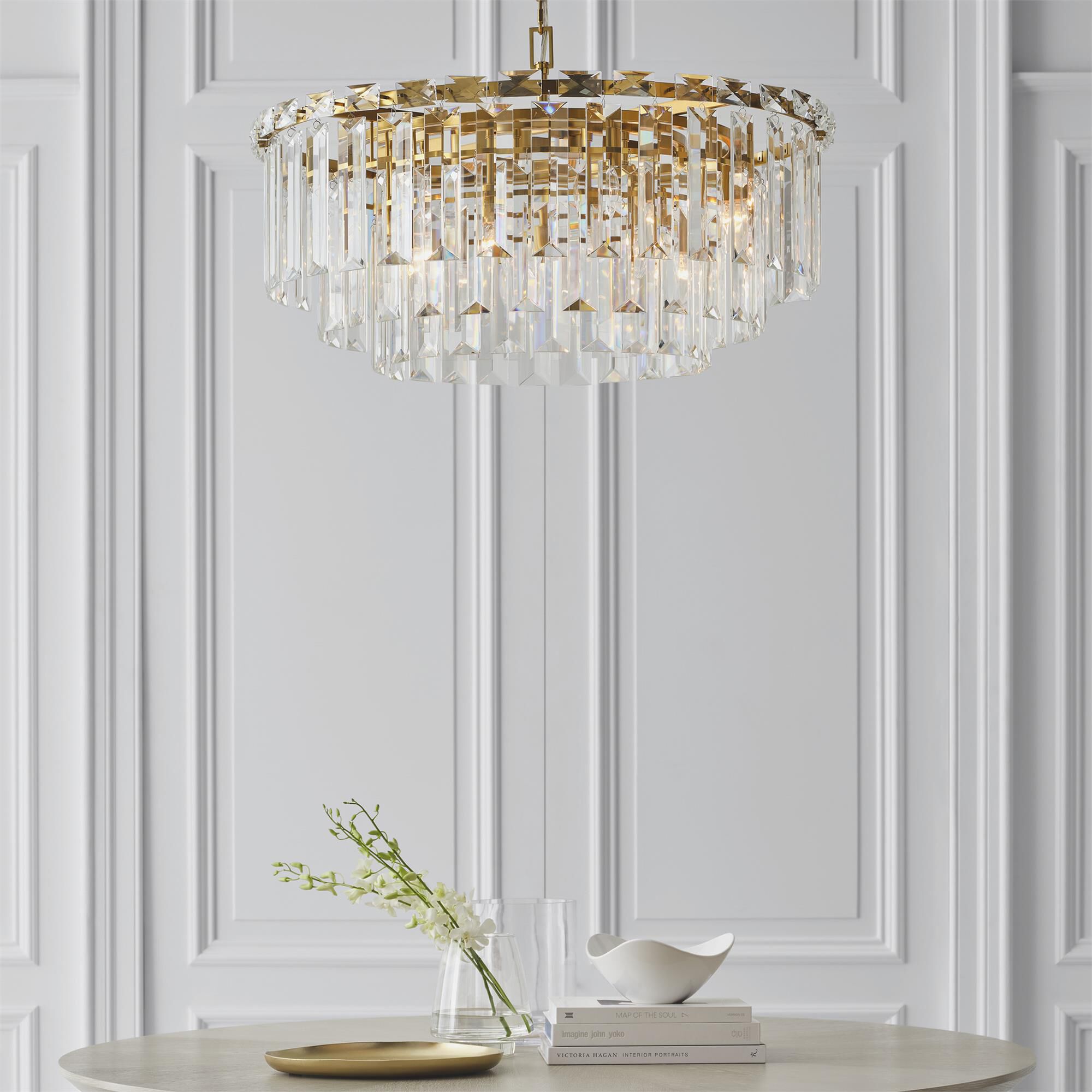 Chapman & Myers Arden 33 Inch Chandelier,