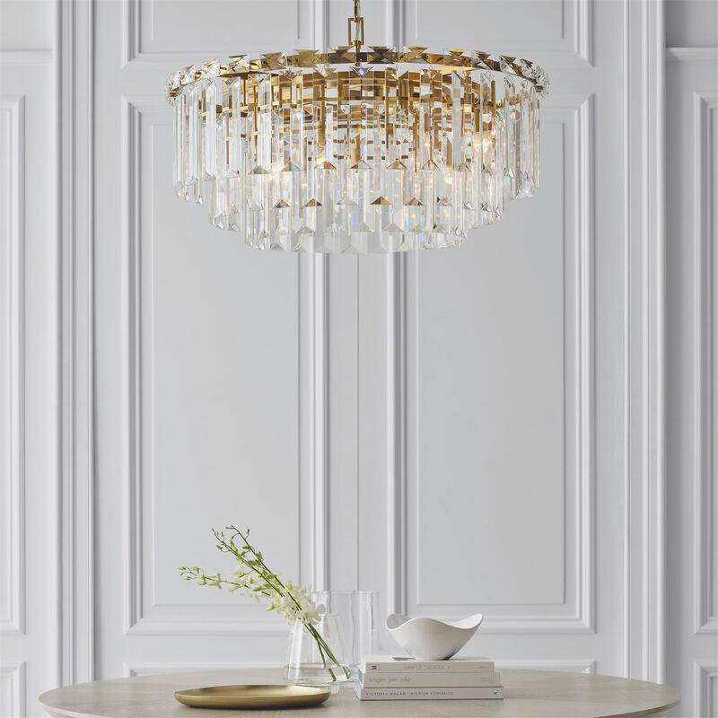 Chapman & Myers Arden 33 Inch Chandelier by Visual Comfort Studio