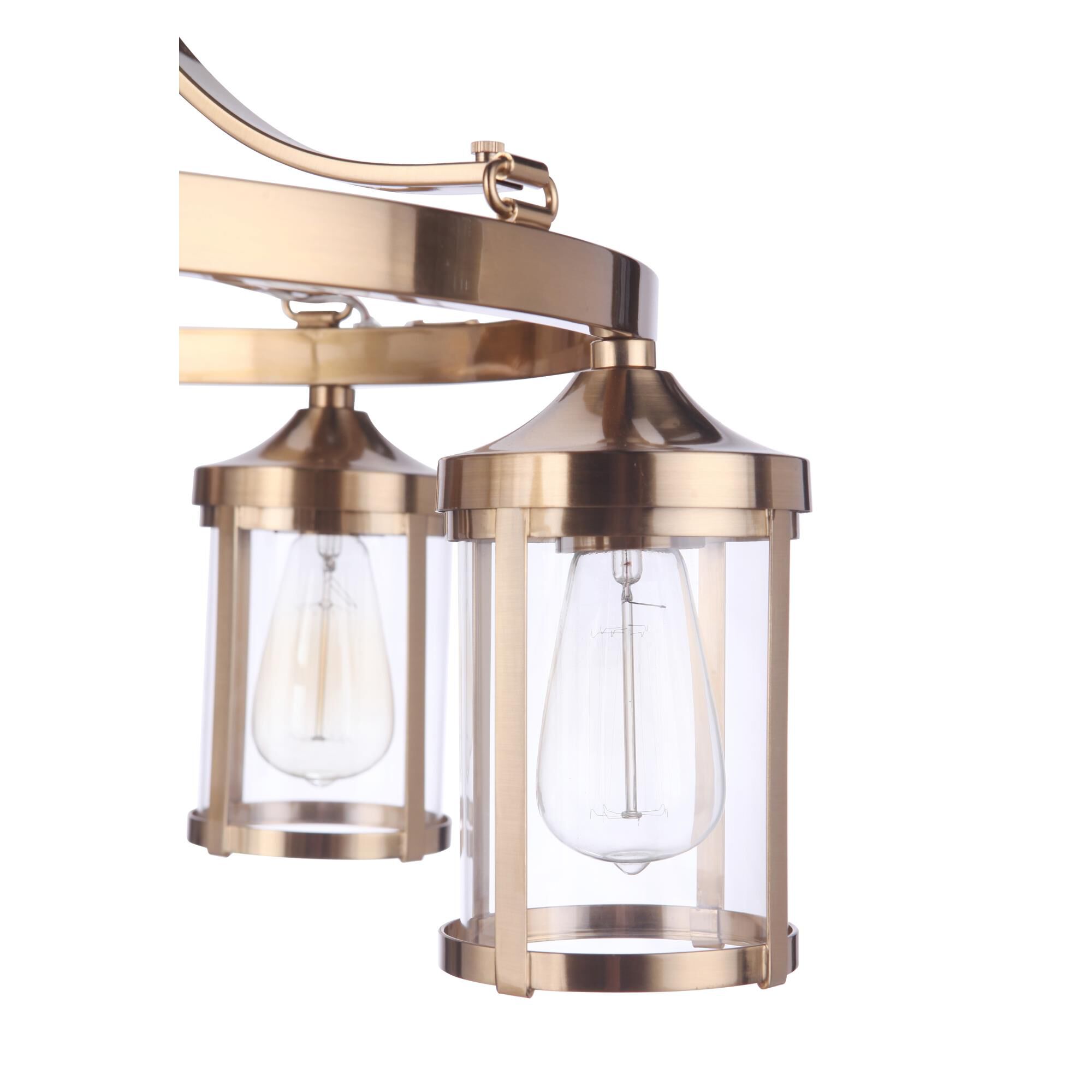 Shown in Satin Brass finish