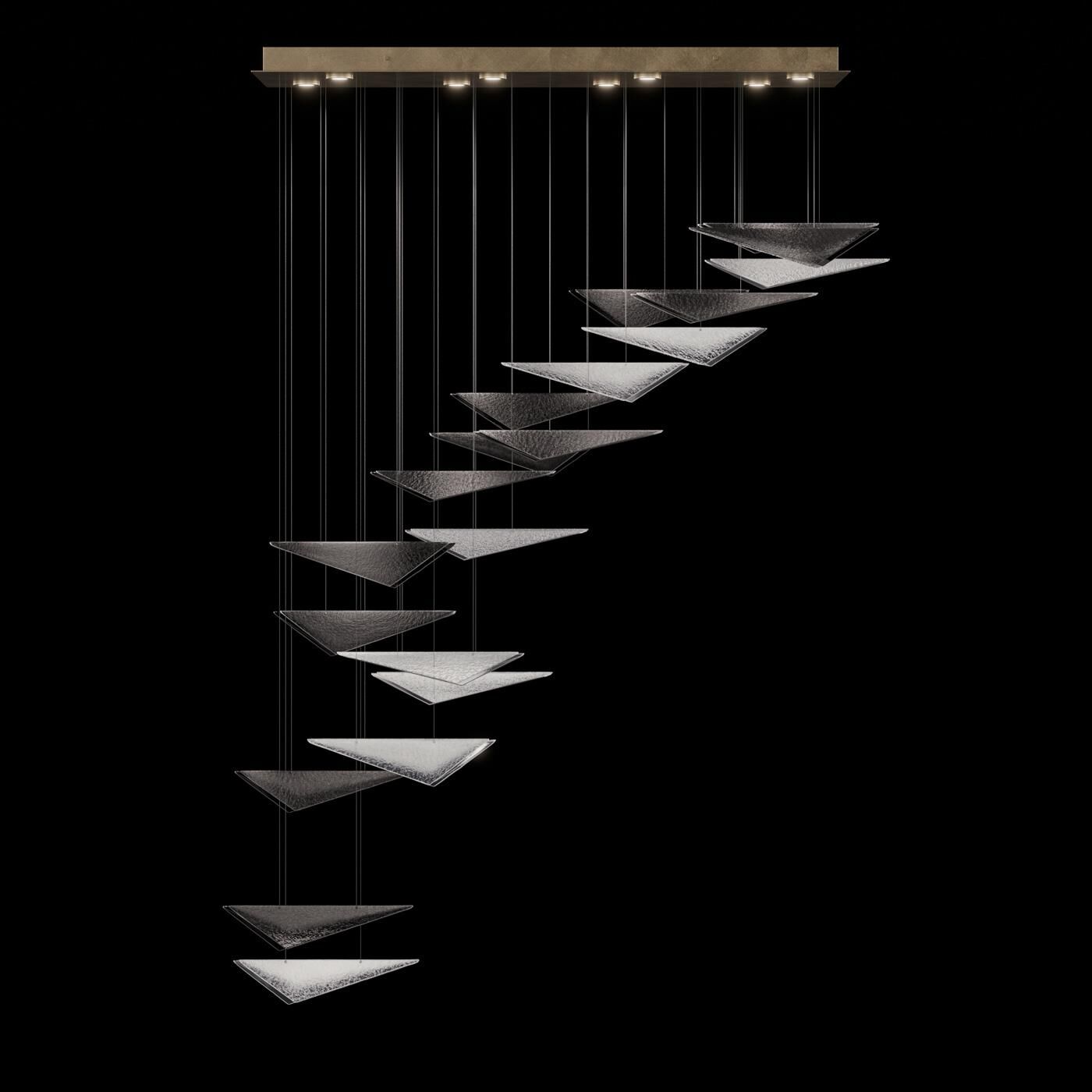 Volo 61 Inch Linear Suspension Light by Fine Art Handcrafted Lighting