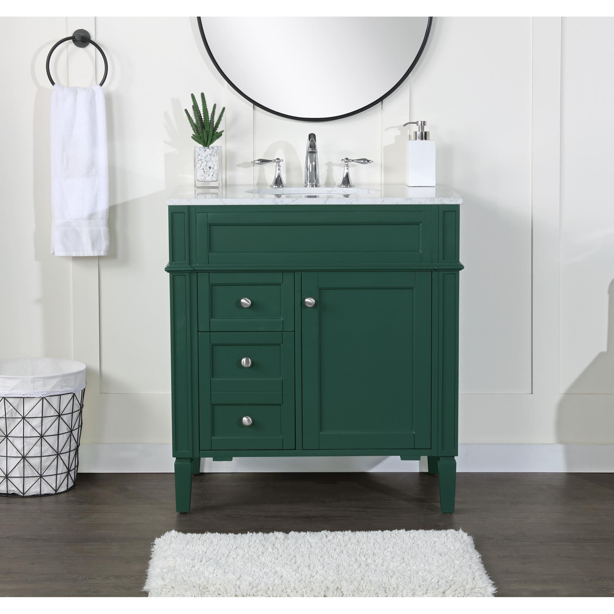 Shown in Green finish