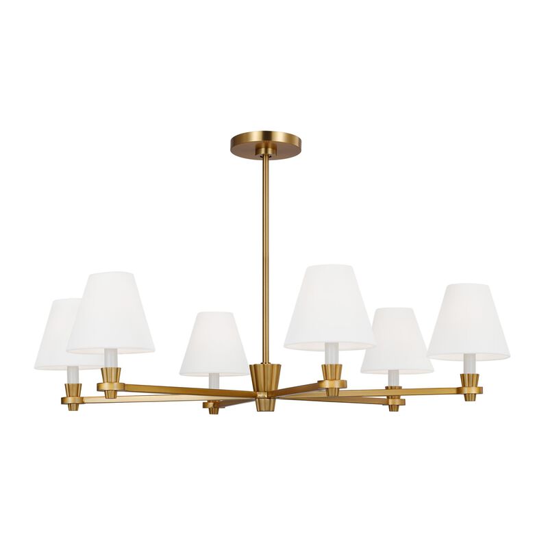 Alexa Hampton Paisley 36 Inch Chandelier by Visual Comfort Studio