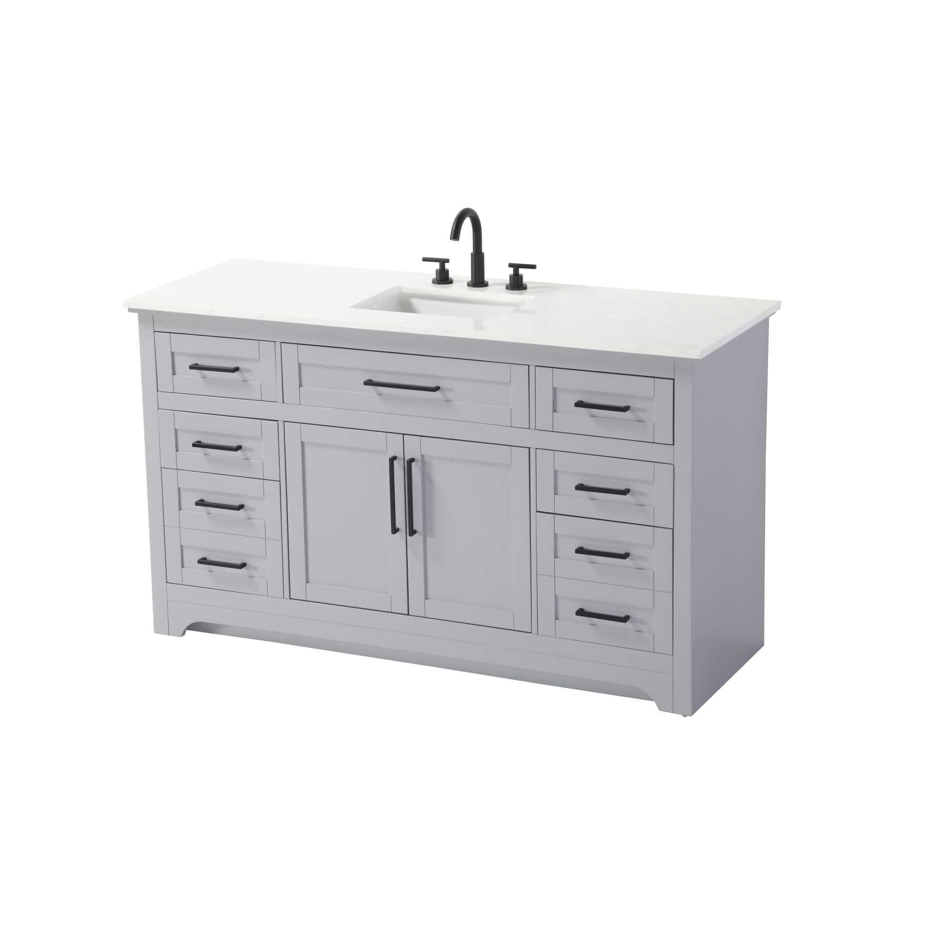 Shown in Grey finish