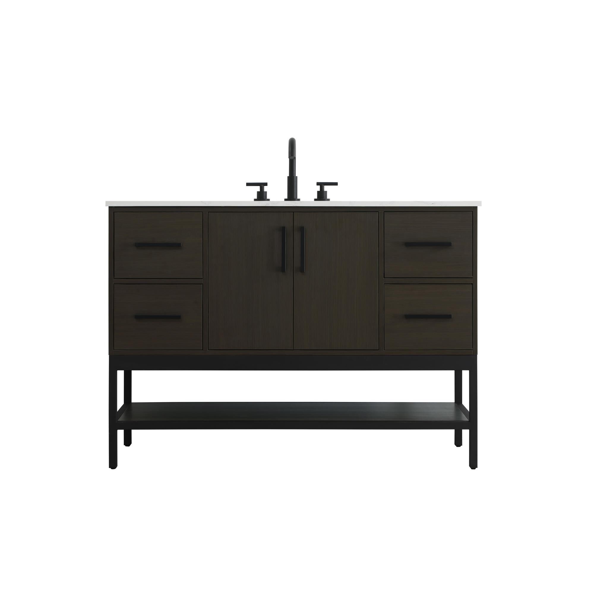 Lennox 0 Inch Bath Vanity by Elegant Dcor