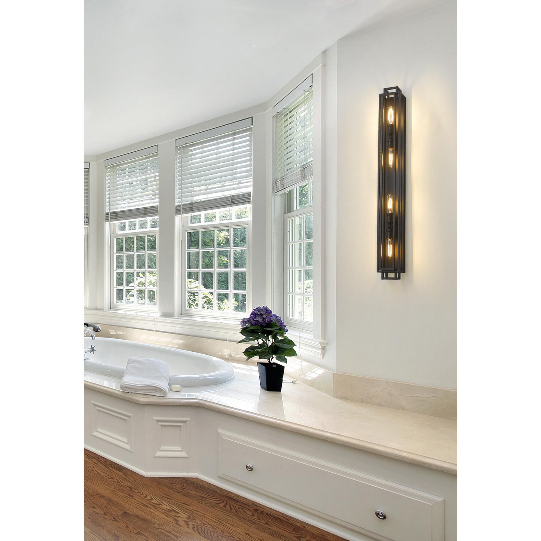 Titania 40 Inch 4 Light Bath Vanity Light by Z-Lite