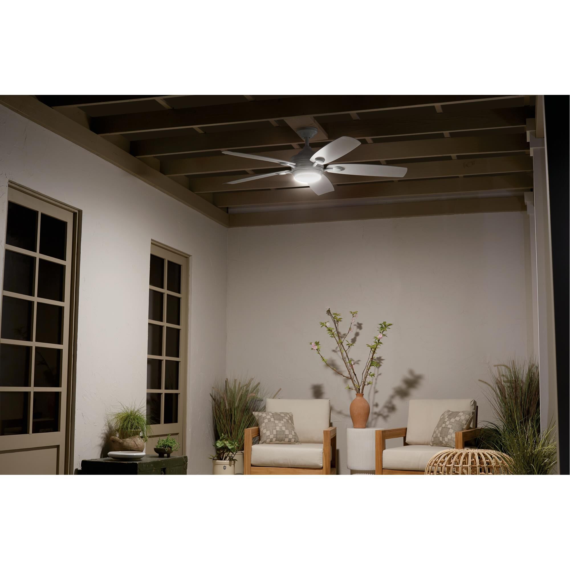 Tranquil 56 Inch Ceiling Fan with Light Kit by Kichler Lighting