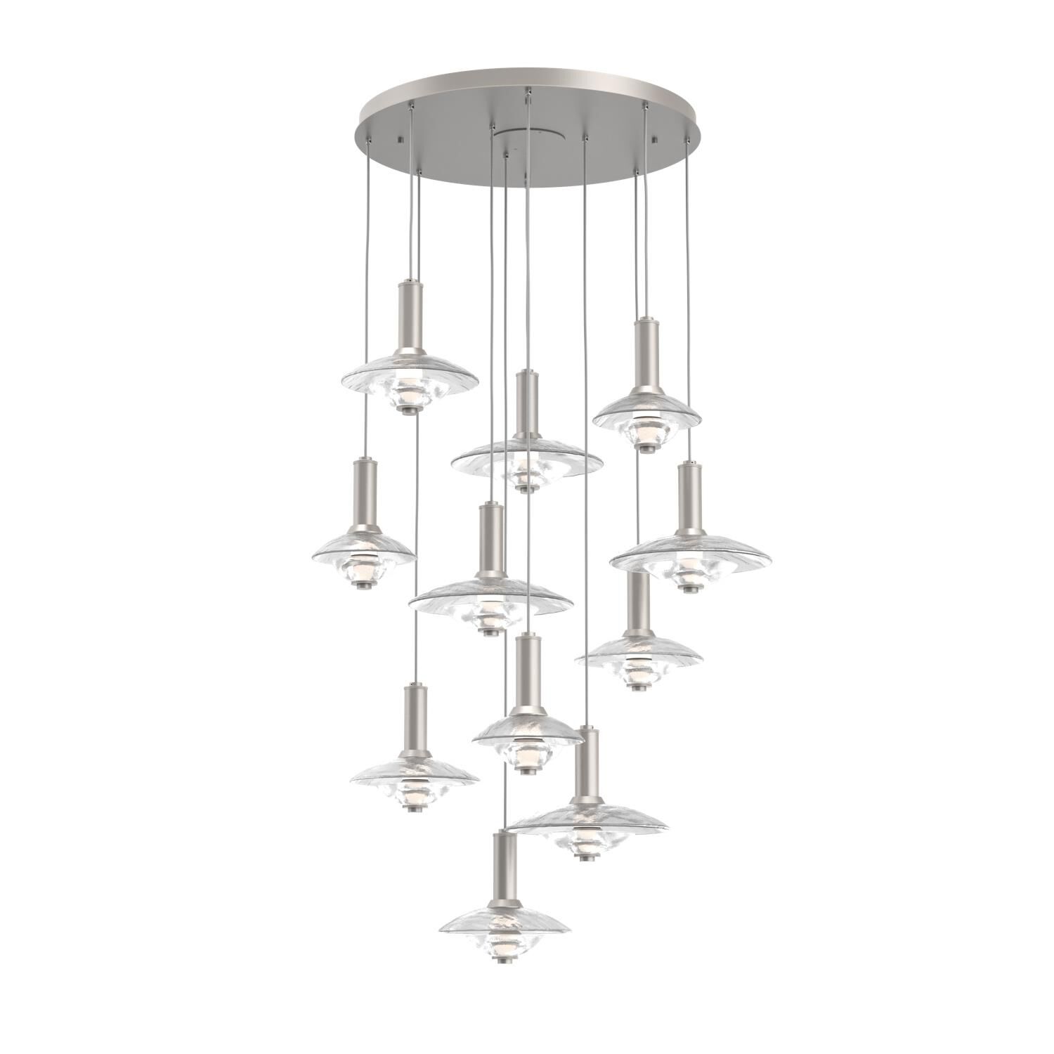 Levi Wilson Cirrus 44 Inch Multi Light Pendant by Hammerton Studio