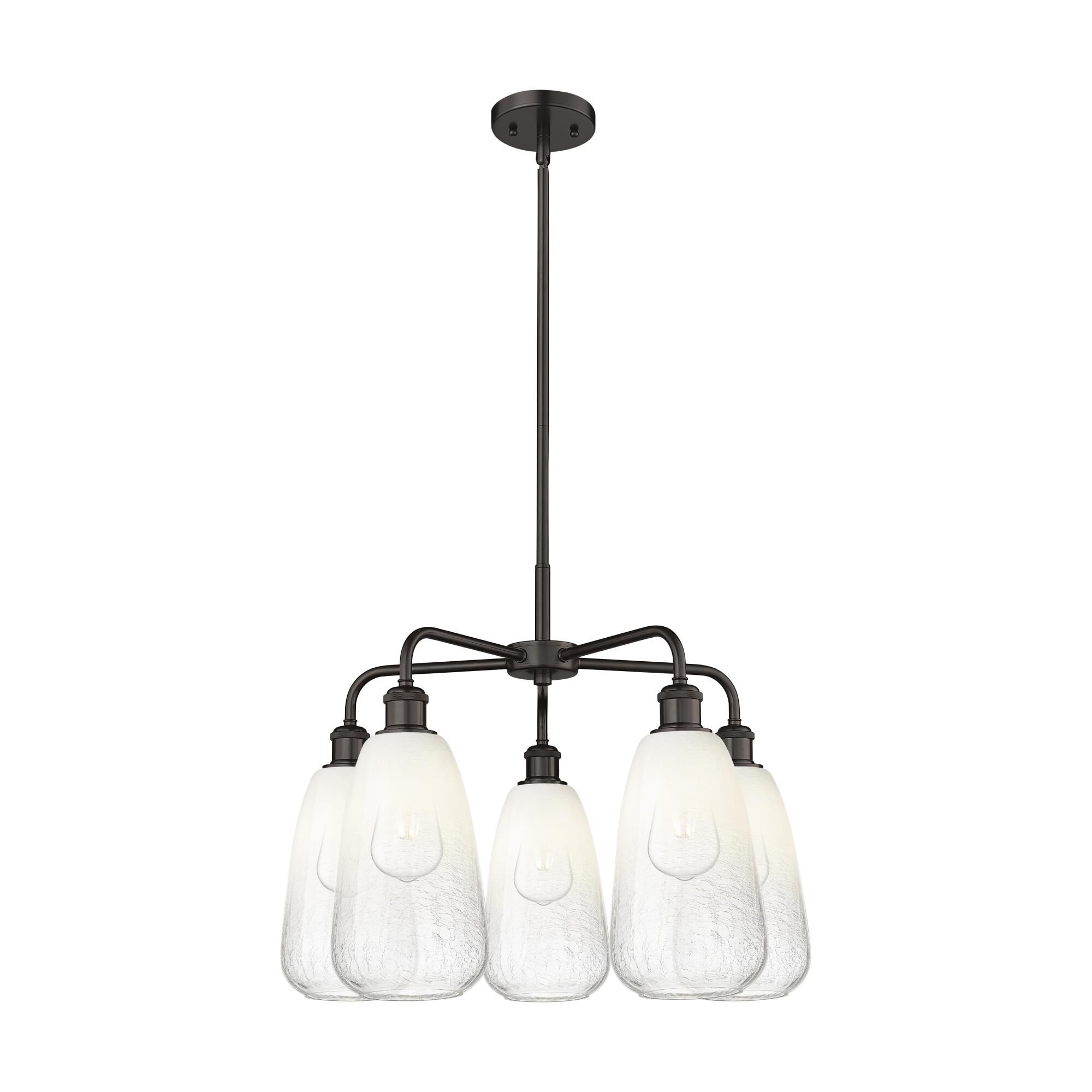 Shown in Oil Rubbed Bronze finish and Opal glass