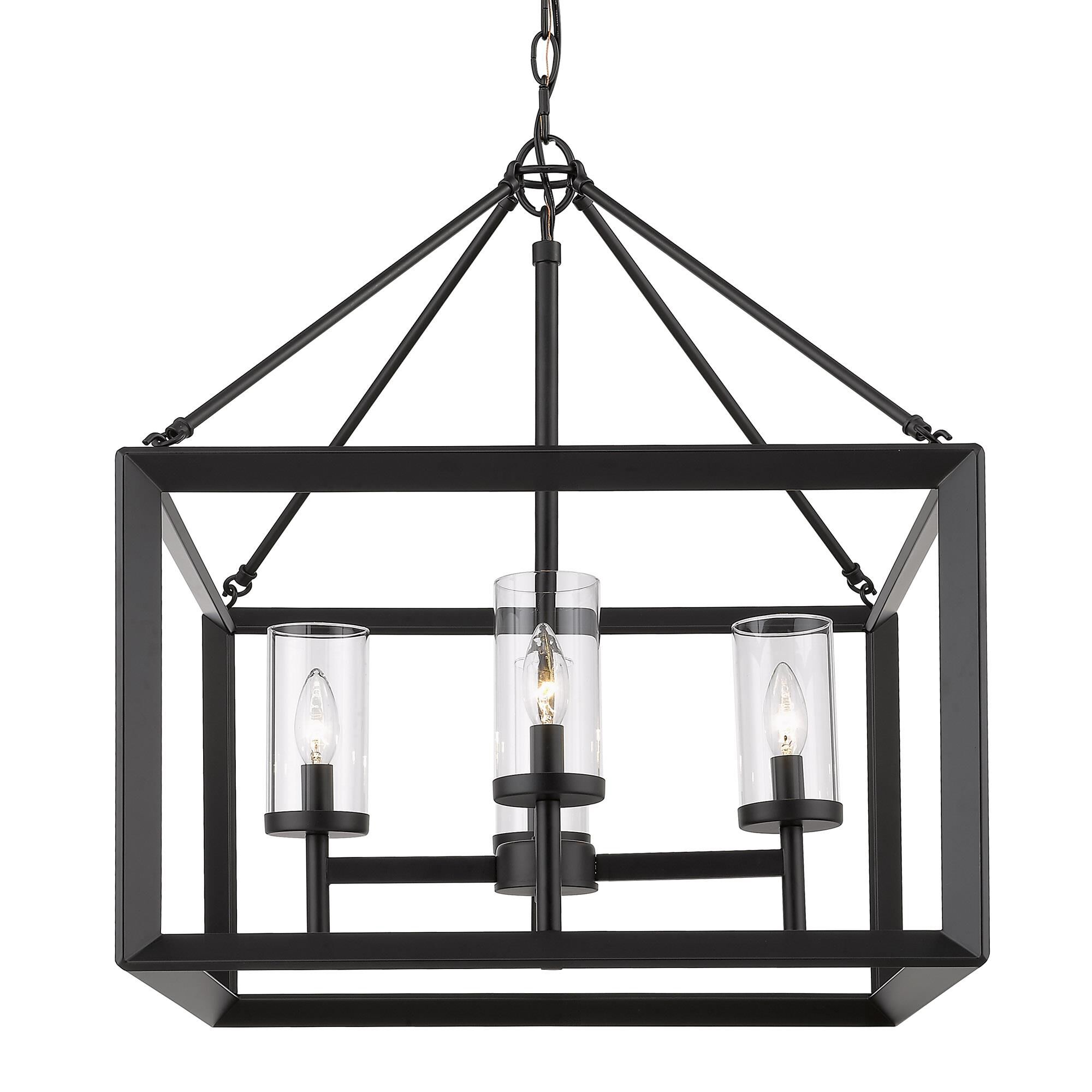 Smyth 21 Inch Mini Chandelier by Golden Lighting